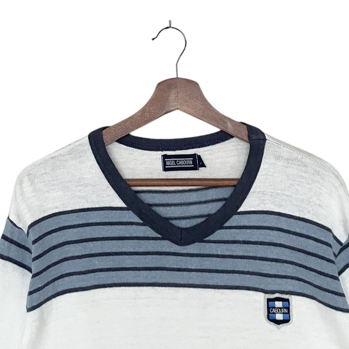 Nigel Cabourn × Vintage Vintage Japanese Brand Nigel Cabourn Longsleeves 2000s Size US L / EU 52-54 / 3 - 3 Thumbnail