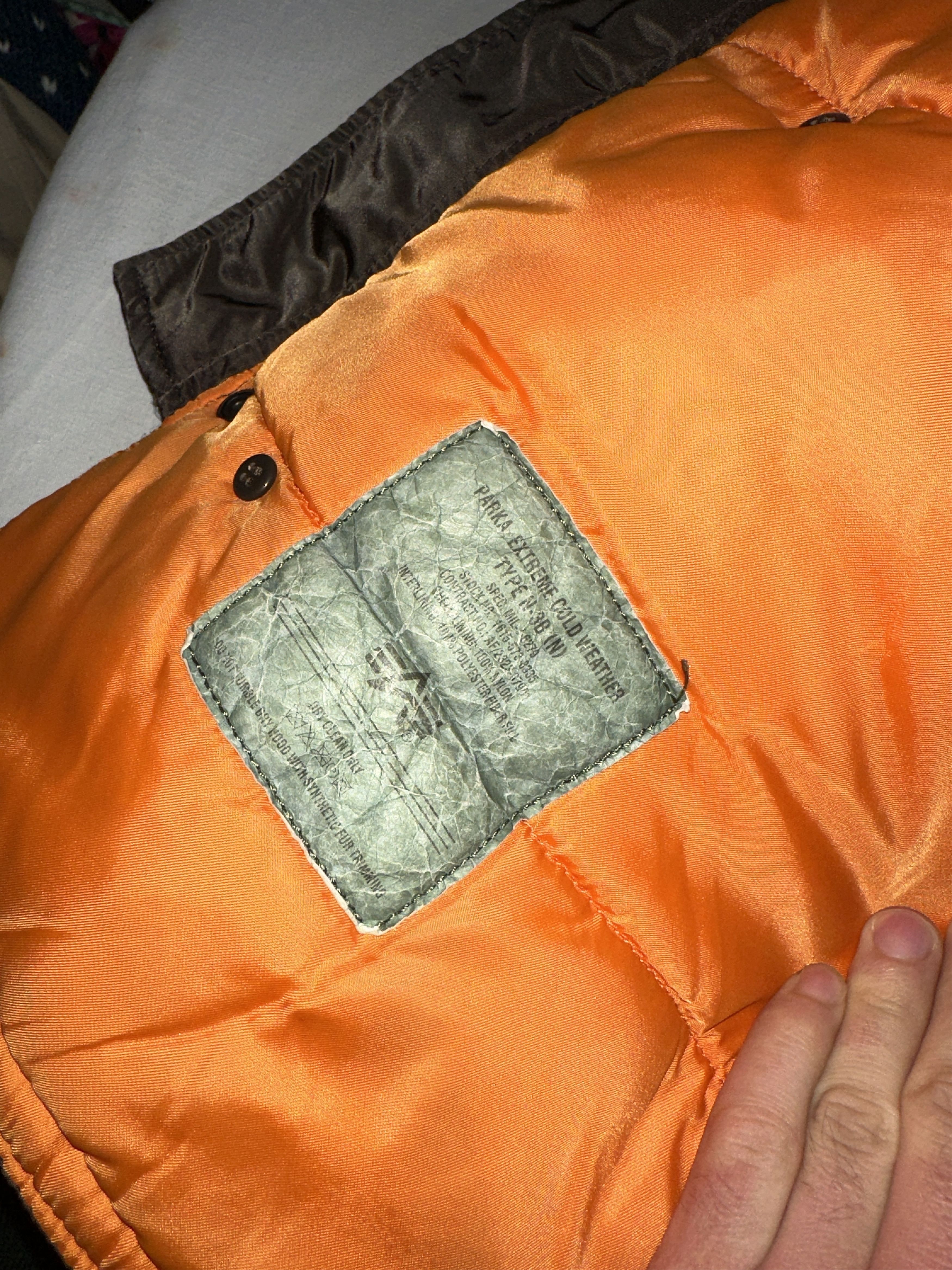 Alpha Industries Alpha Industries N3B VF 59 Extreme Cold Coat Parka Size L Size US L / EU 52-54 / 3 - 16 Thumbnail