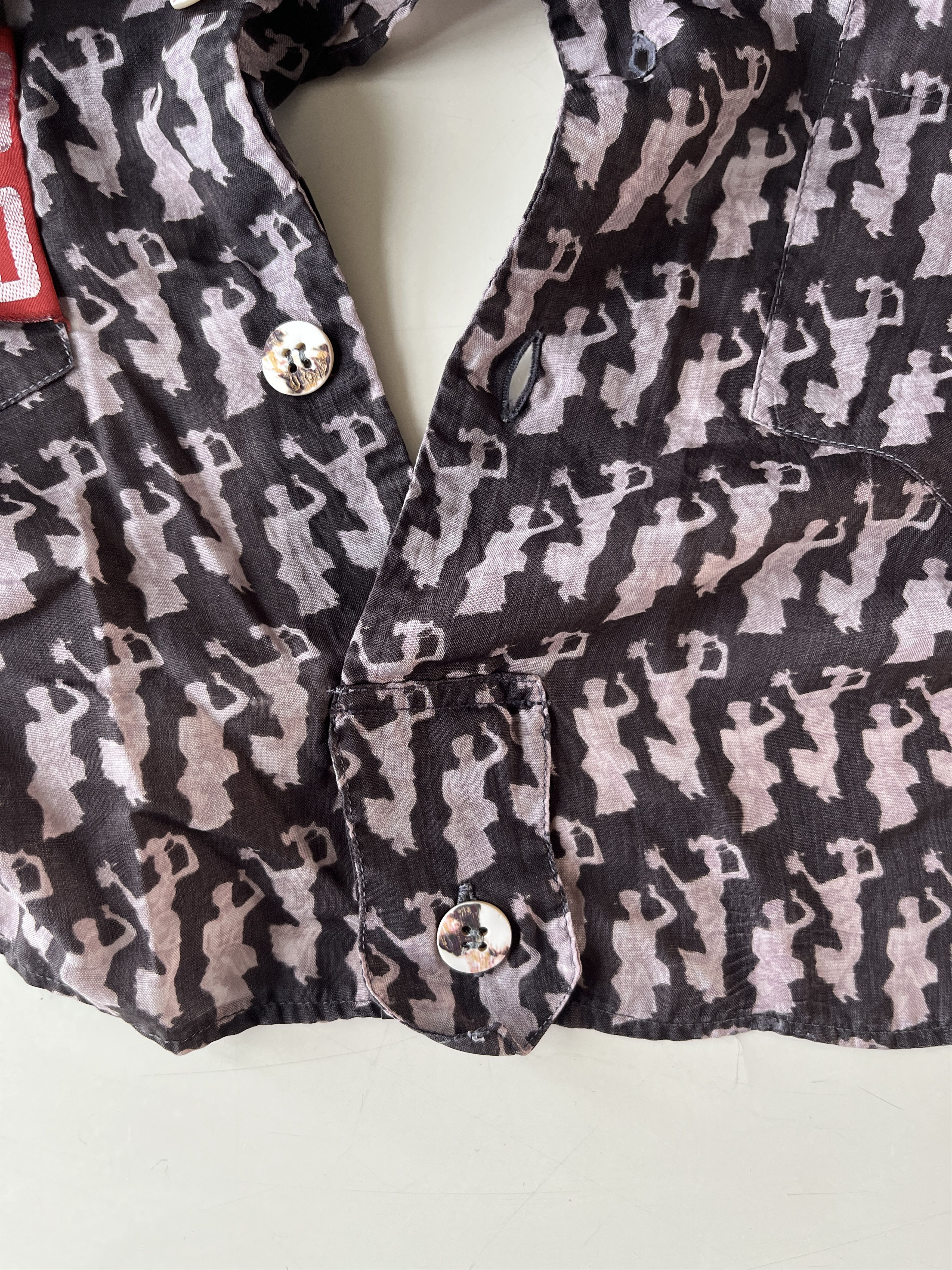Other Extremely rare Bo-Bo Kaminsky blouse early 1980s Size M / US 6-8 / IT 42-44 - 6 Thumbnail