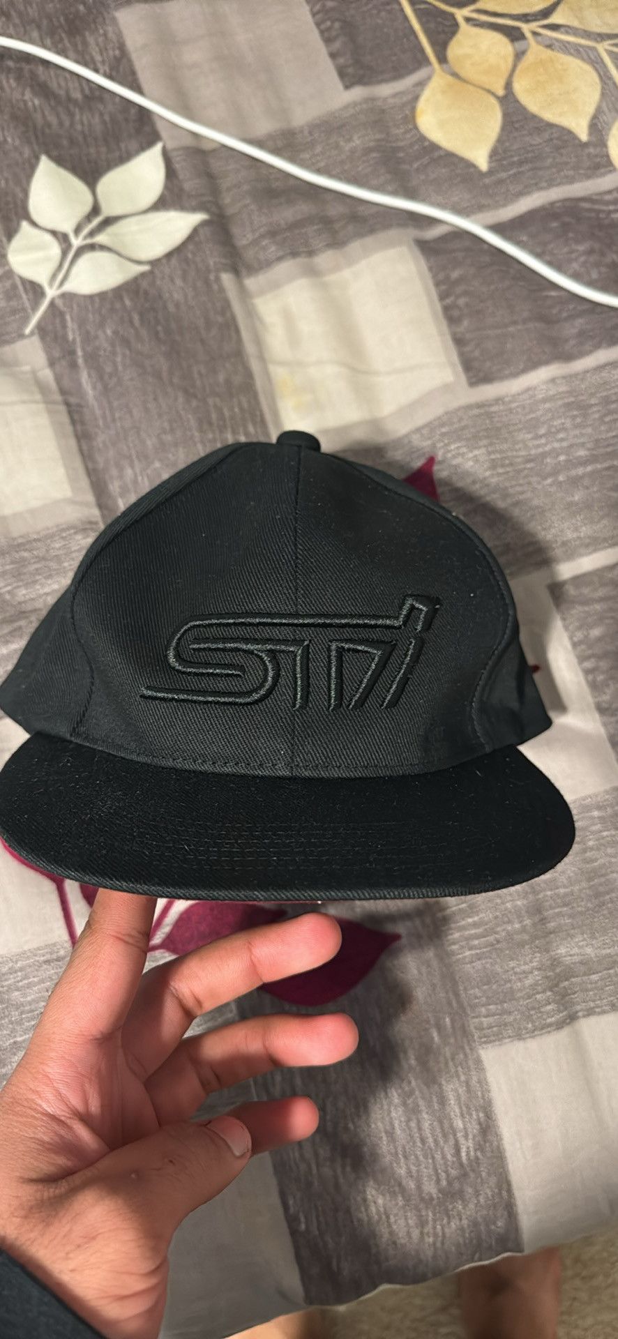 Other Genuine Subaru STI flat brim hat from Japan. Size ONE SIZE - 1 Thumbnail