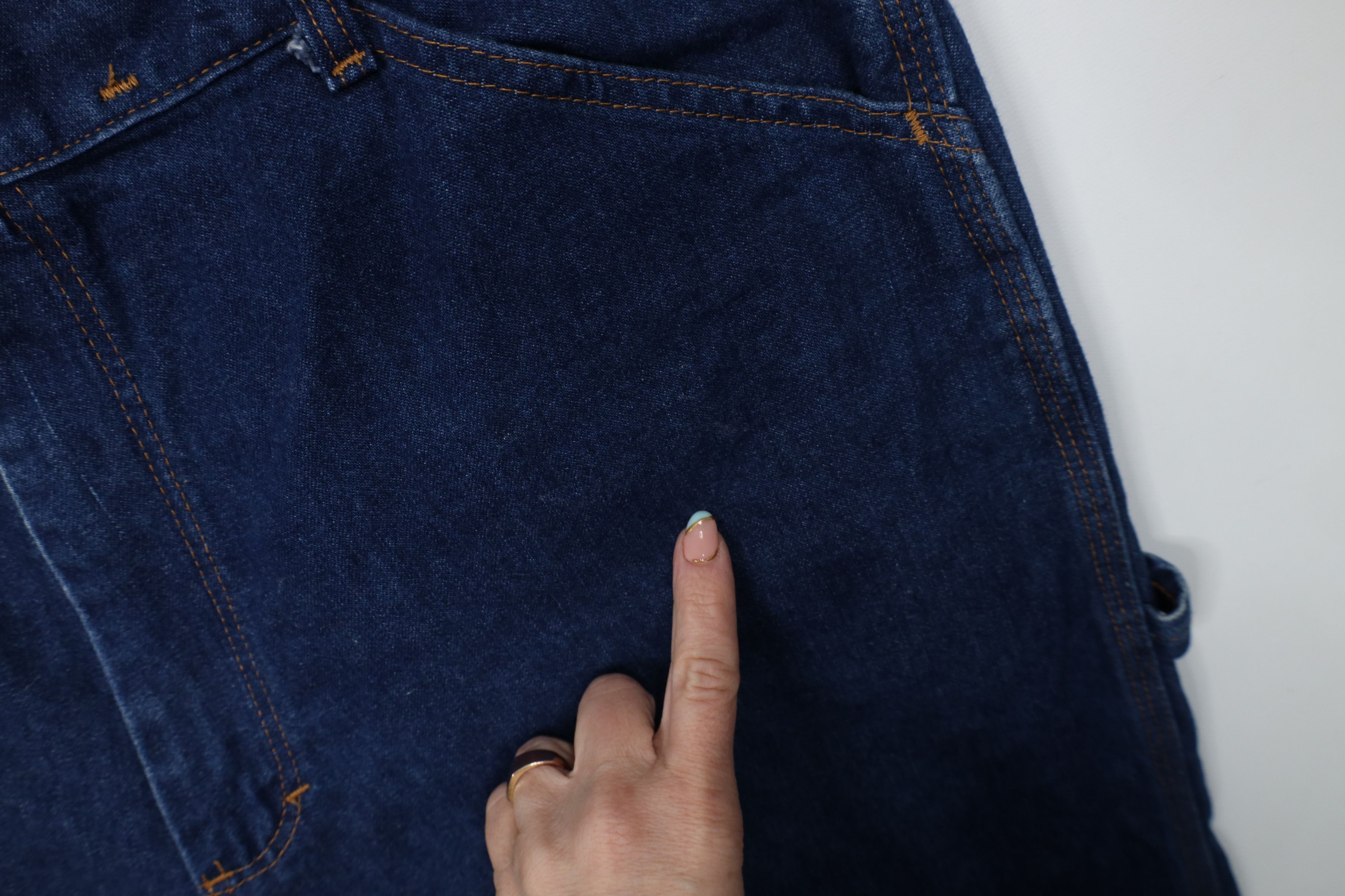 Vintage Vintage 90s Streetwear Wide Leg Dungaree Denim Jeans USA Size US 40 / EU 56 - 6 Thumbnail