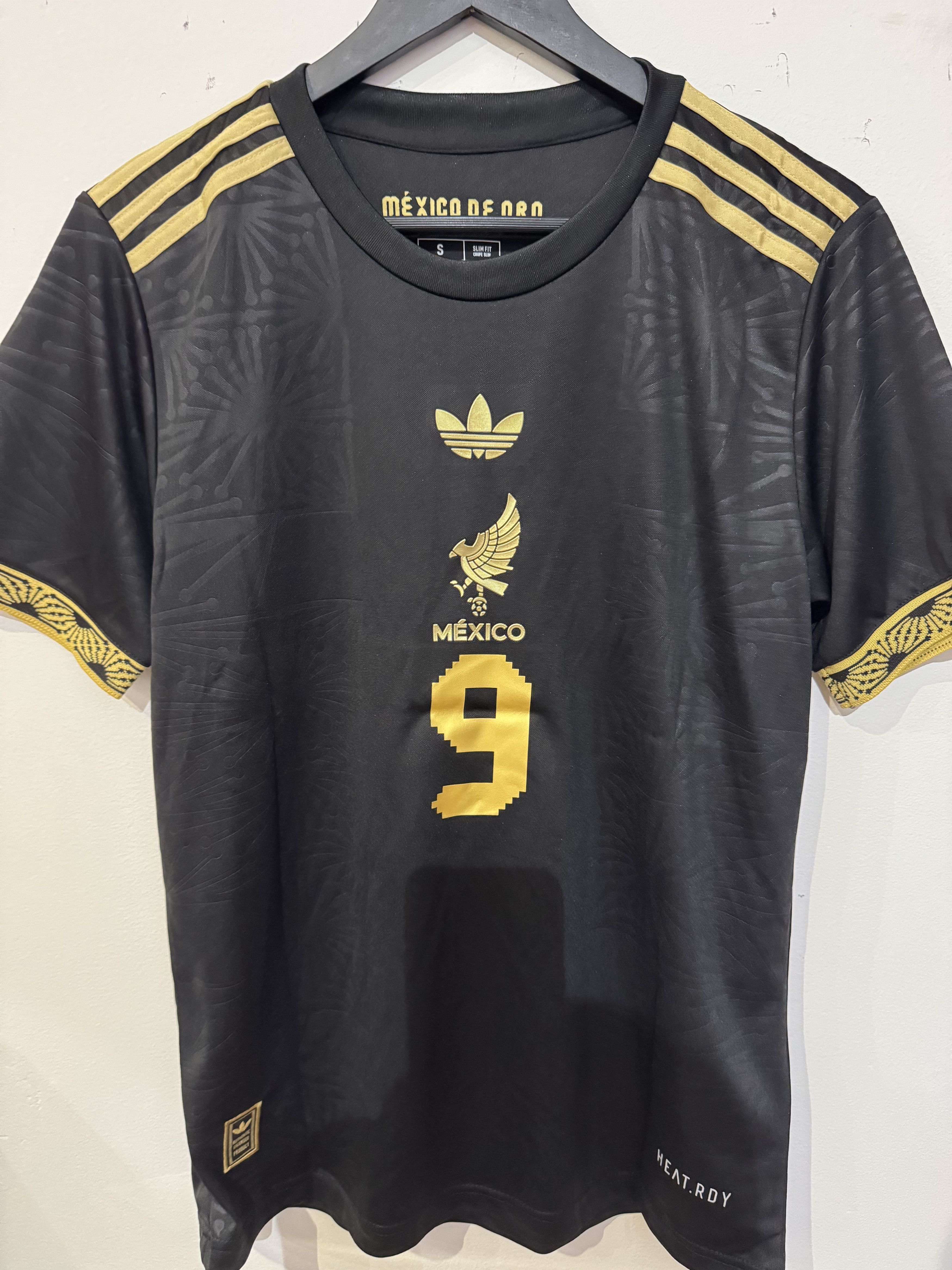 Mexico 2025 Black Raul #9 Soccer Jersey NWT
