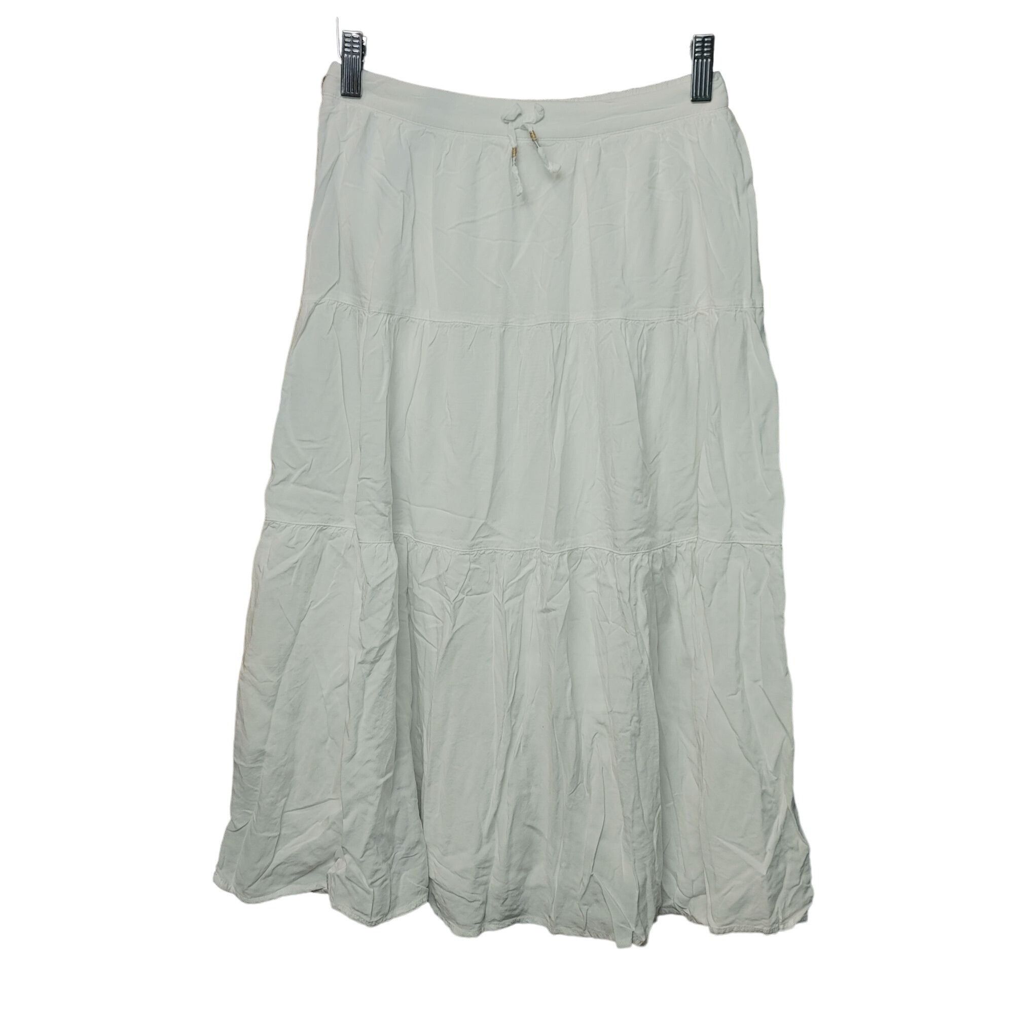 Cherokee Cherokee Women's White Rayon Medium Length Elastic Waist Ski Size 34" / US 12 / IT 48 - 1 Thumbnail