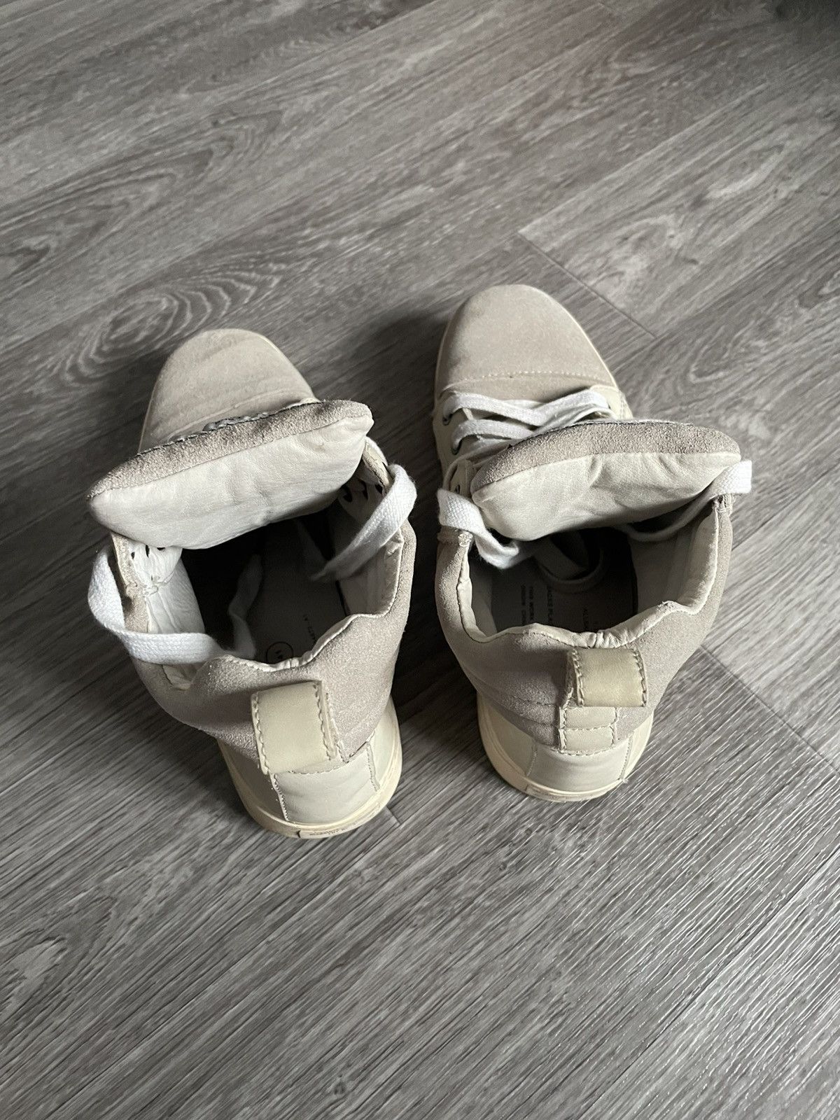Allsaints ALLSAINTS SPITALFIELDS SUEDE HI-TOP SHOUS Size US 8 / EU 41 - 11 Thumbnail