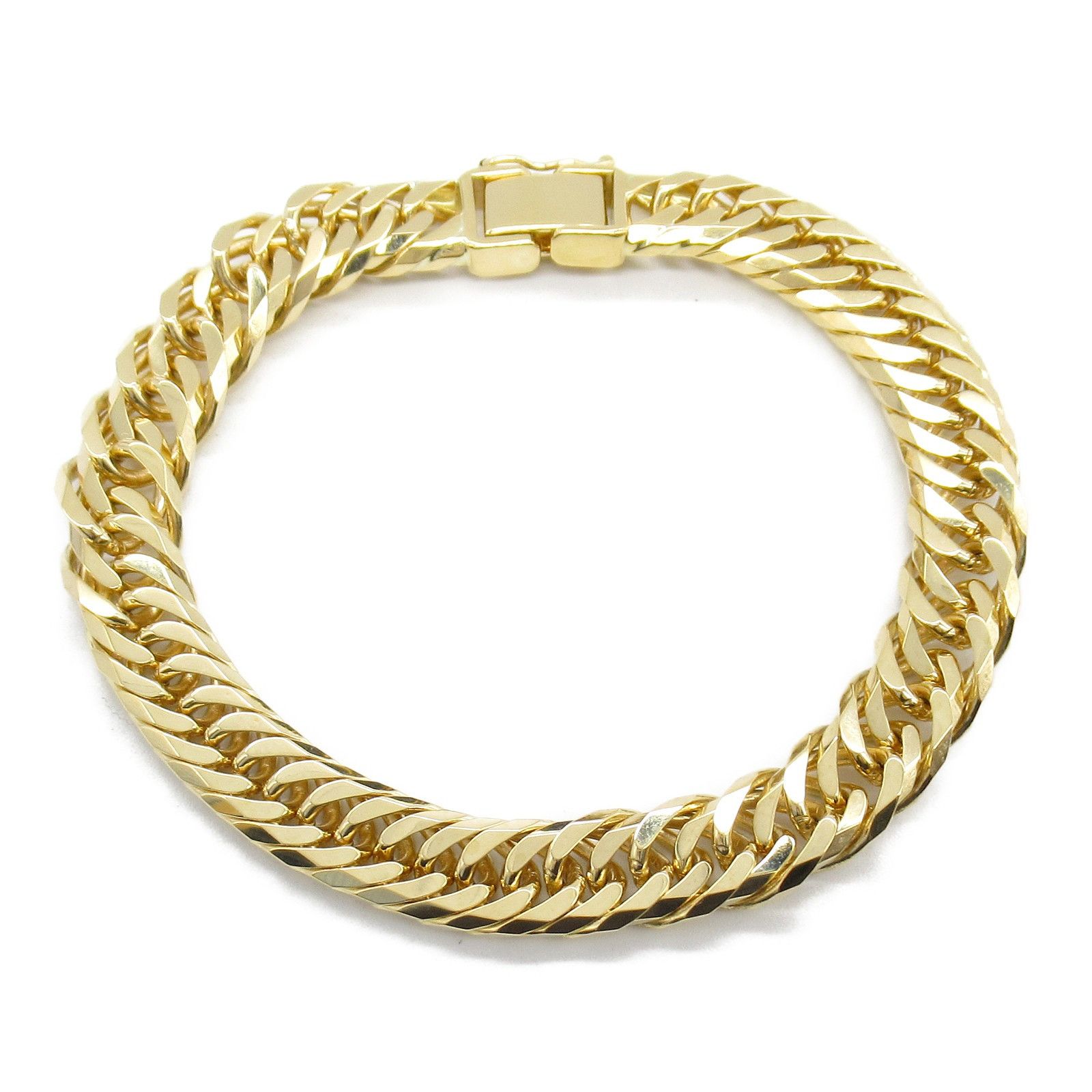 Luxuness Jewelry 8T Au750 Bracelet Metal Bracelet 8T30.5G in Gold, Men's