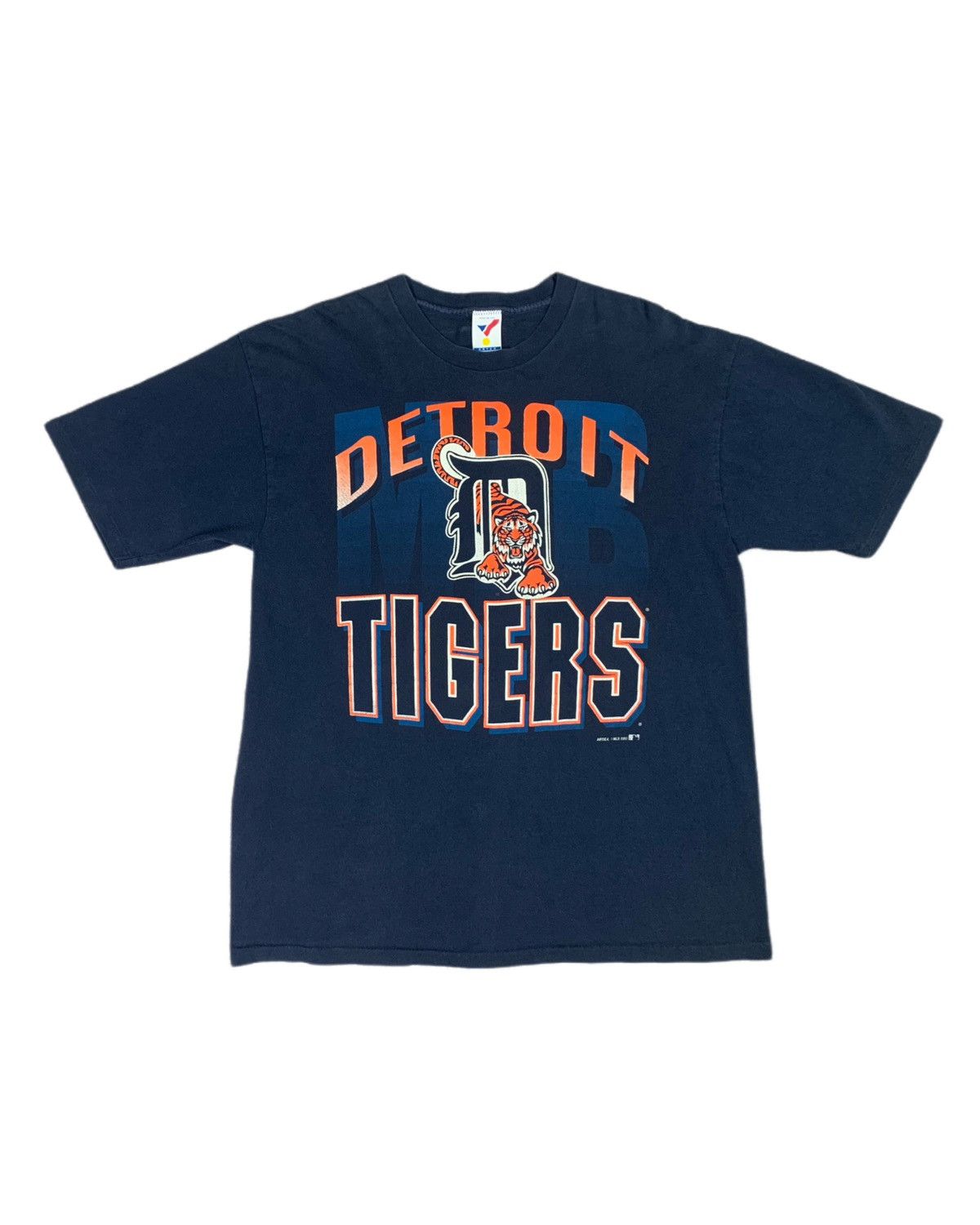 VINTAGE MLB DETROIT TIGERS TEE SHIRT 1990s SIZE LARGE MADE IN USA – Vintage  rare usa