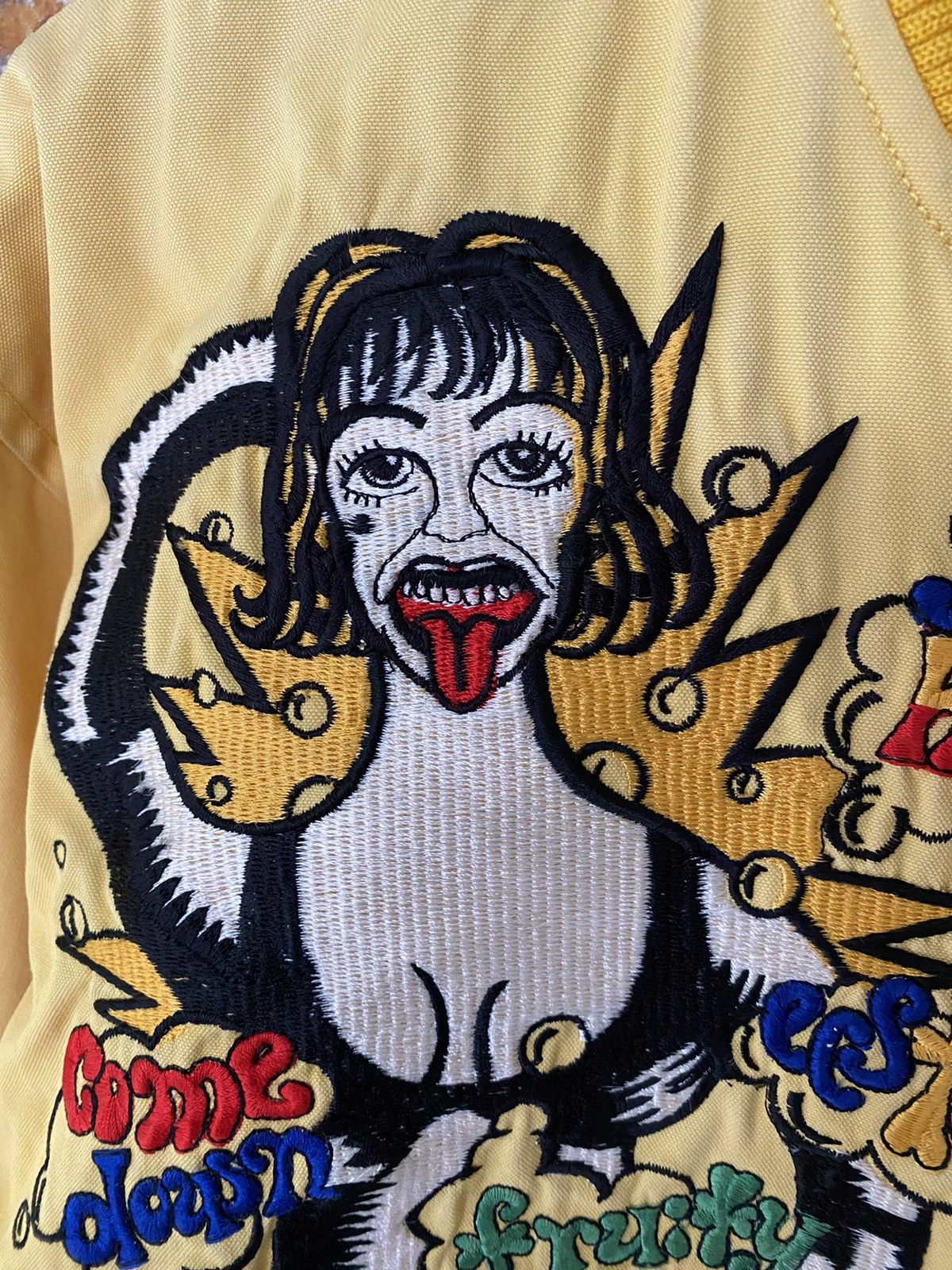 Hysteric Glamour 1980s Hysteric Glamour punishment school embroidered Size US L / EU 52-54 / 3 - 7 Thumbnail