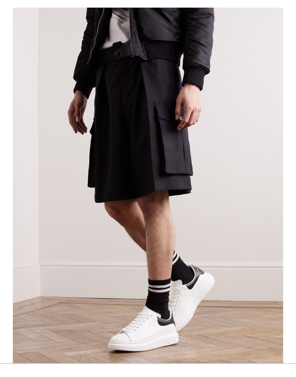 【24SS】DRIES VAN NOTEN｜Piers Bis Shorts Piers Bis Short in Black – SVRN