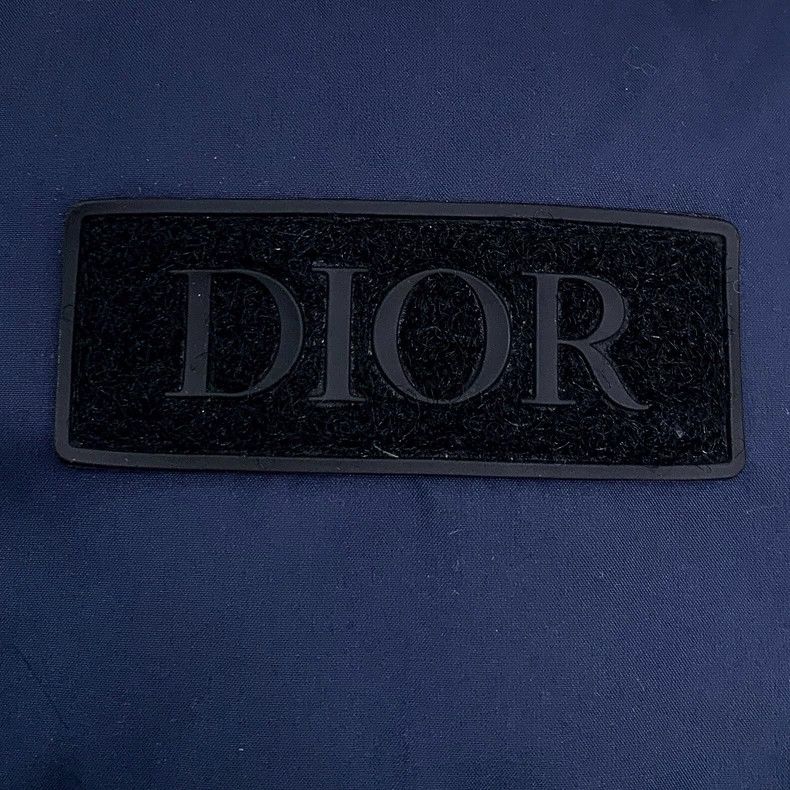 Dior Dior Blue and black logo stand-up collar down jacket zipper Size US S / EU 44-46 / 1 - 6 Thumbnail