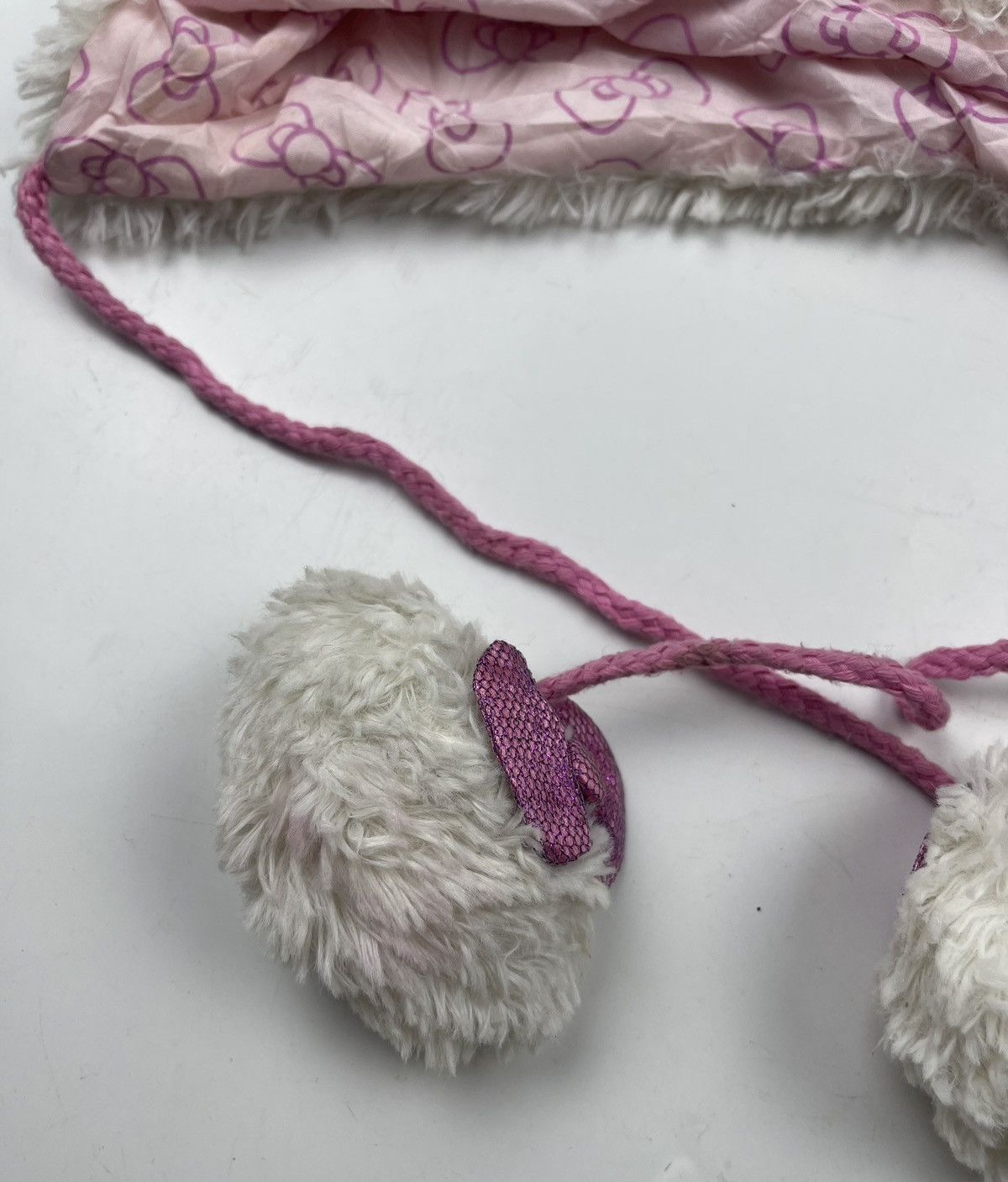 Anime hello kitty beanie hat winter hat Size ONE SIZE - 4 Thumbnail
