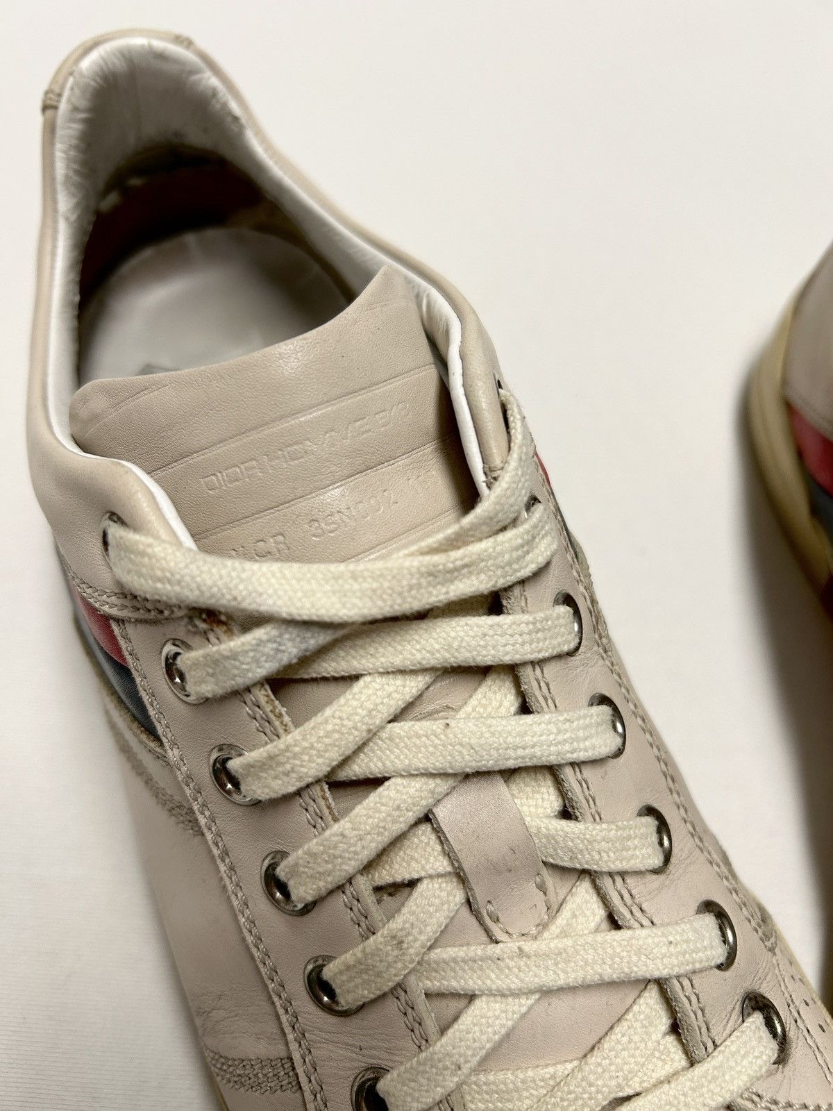 Dior 2007 B18 Leather Sneakers Size US 6 / EU 39 - 8 Thumbnail