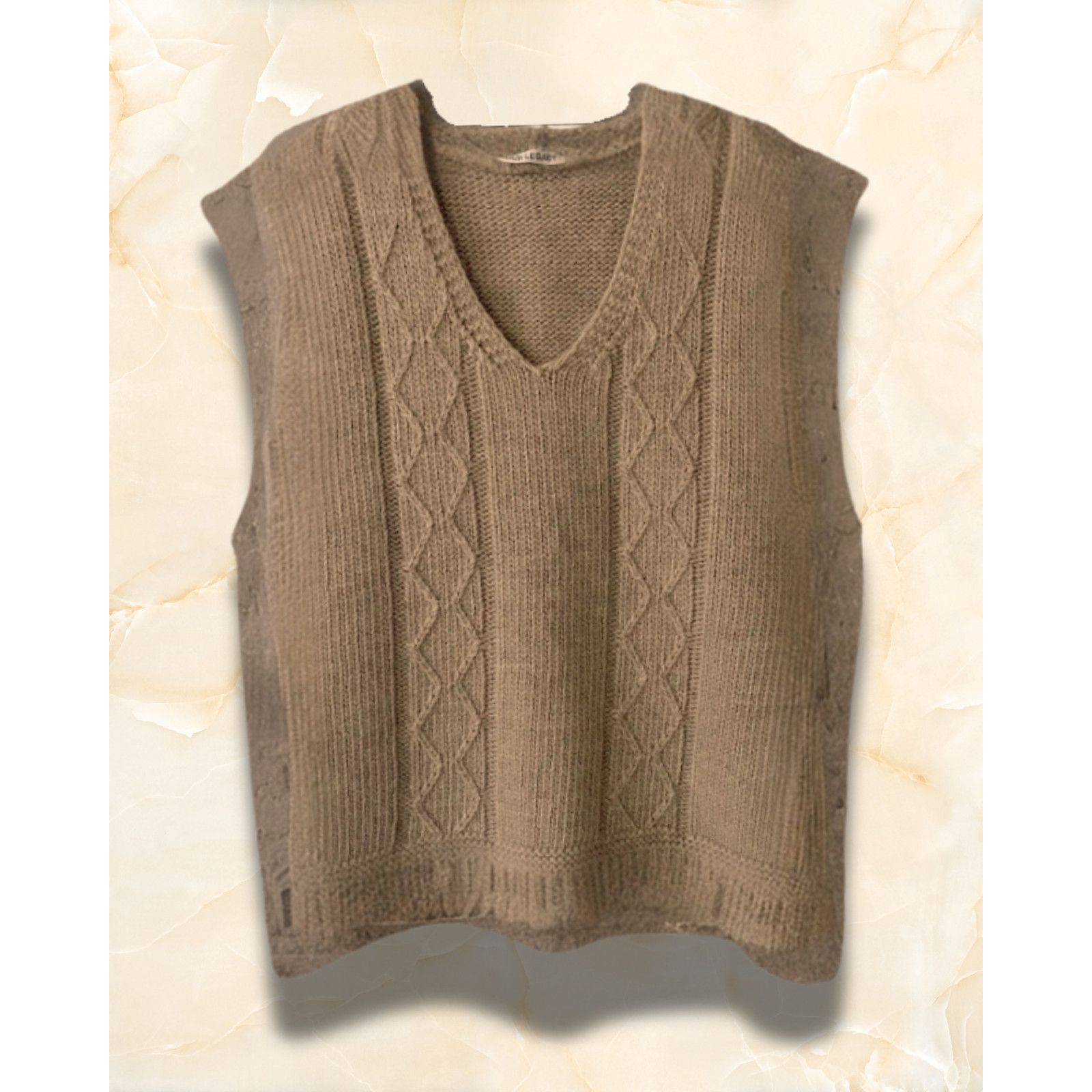 Our Legacy RARE! Our Legacy Reversed Cable Wool Vest Size XS / US 0-2 / IT 36-38 - 1 Thumbnail