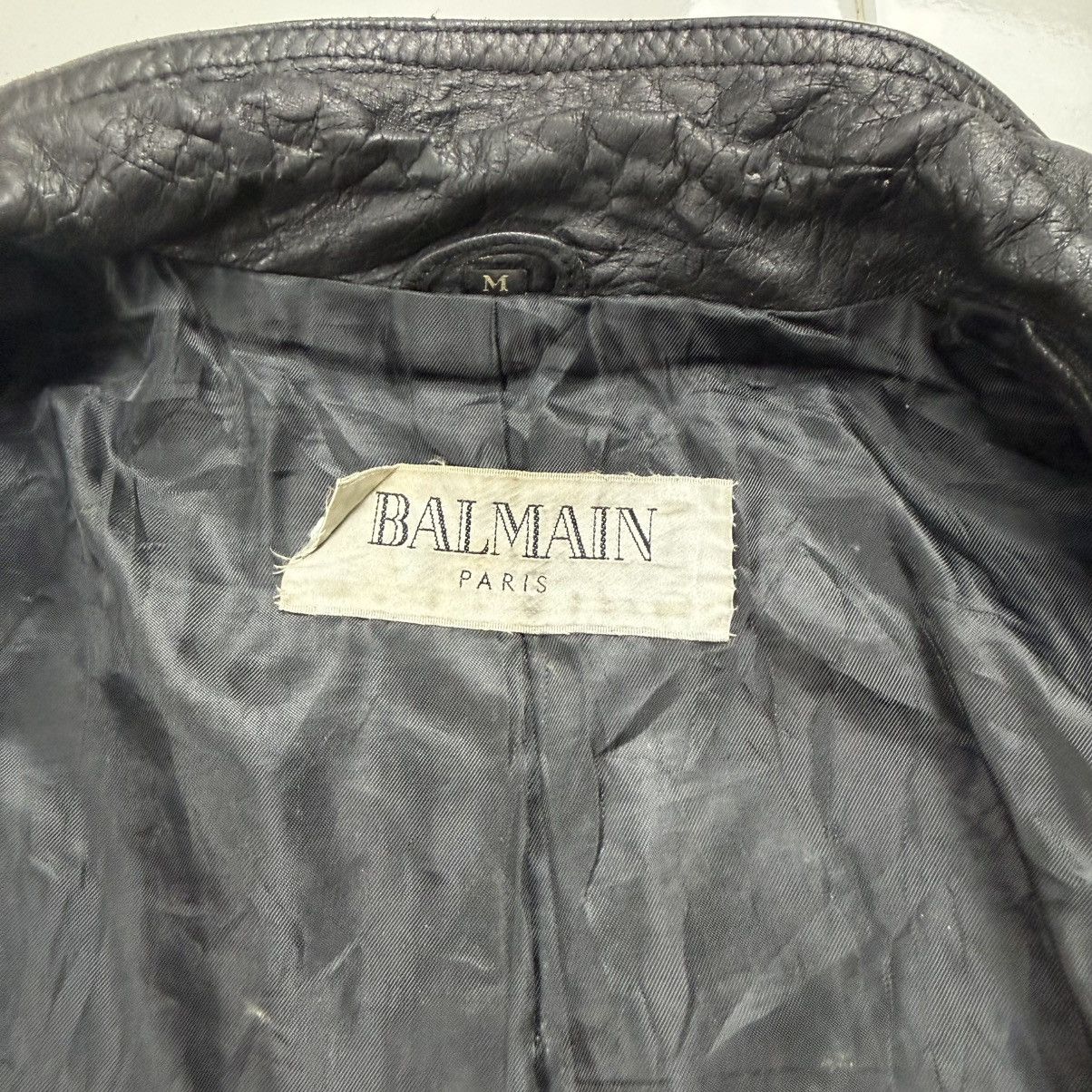 Balmain Balmain Paris Soft leather Jacket Size US M / EU 48-50 / 2 - 10 Thumbnail