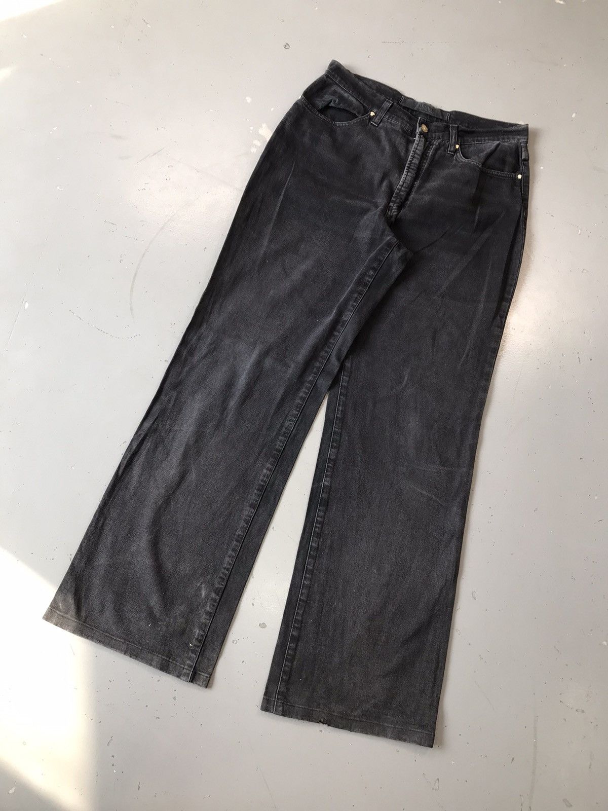Vintage Vintage Versace inspired straight fit denim Size US 30 / EU 46 - 2 Thumbnail