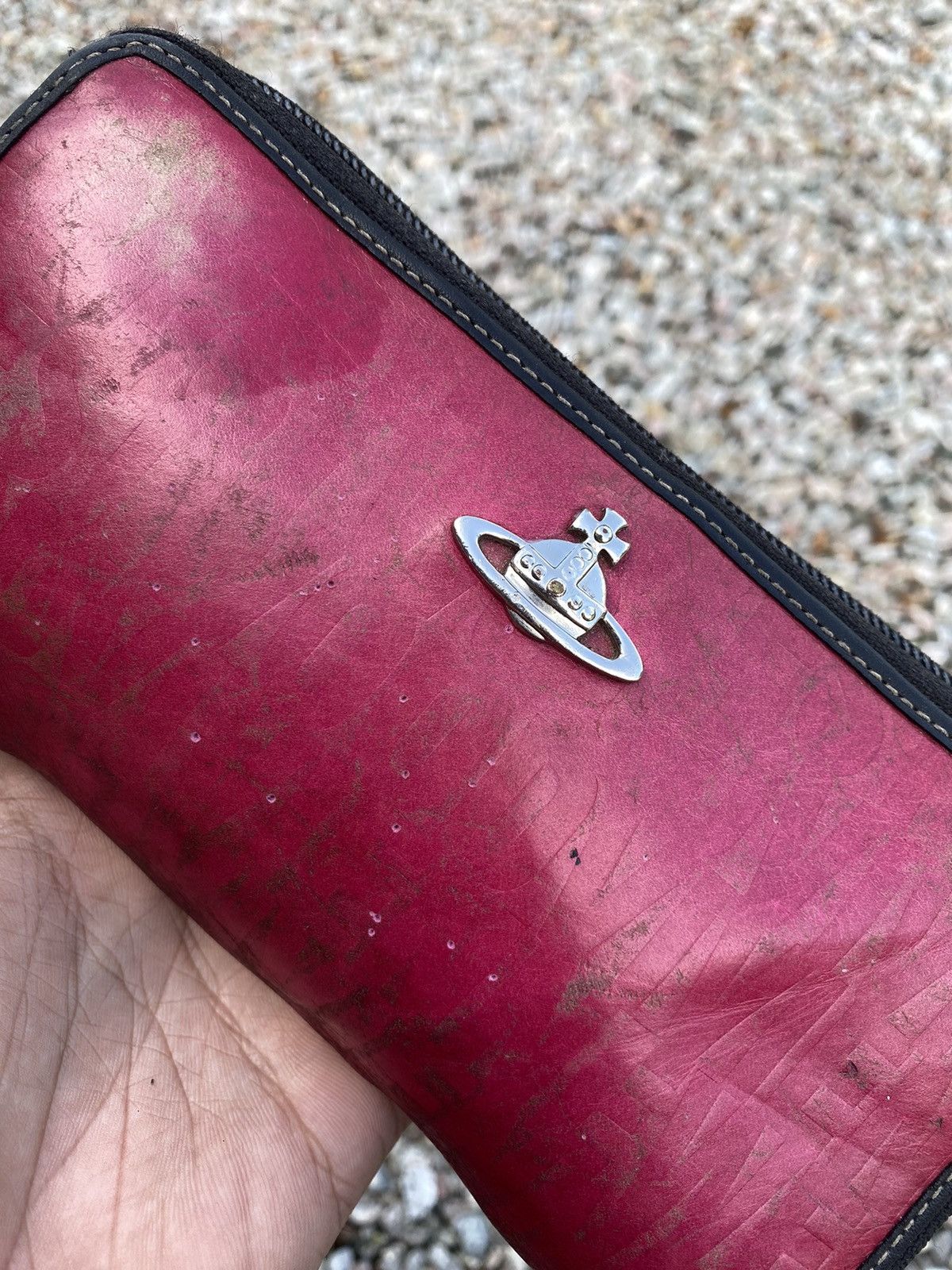 Vintage × Vivienne Westwood Vintage Vivienne Westwood Leather Wallet Size ONE SIZE - 2 Thumbnail