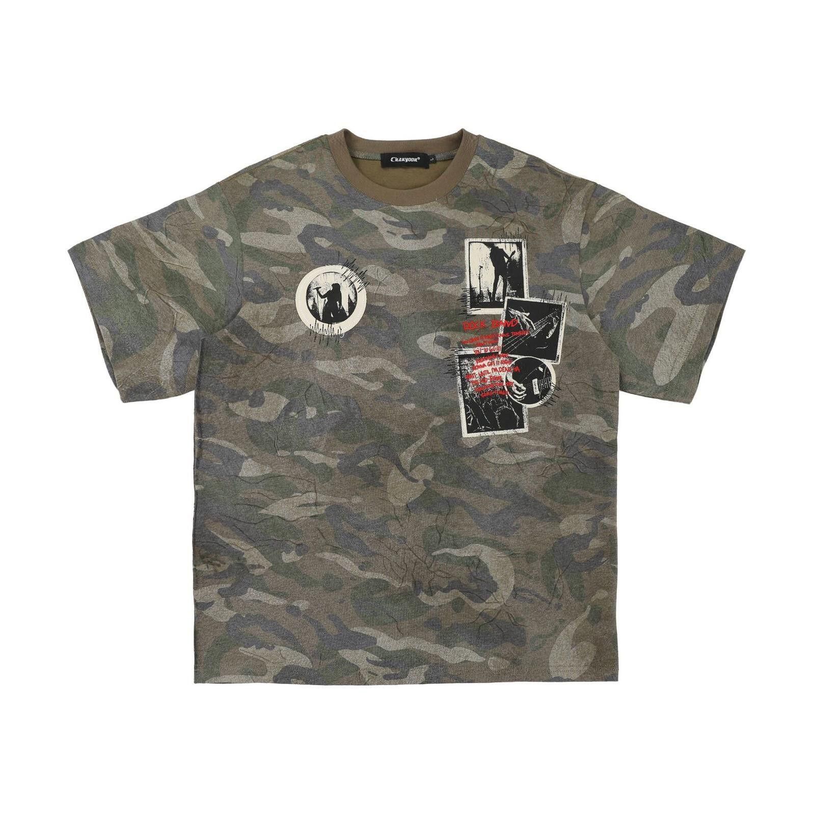 Other Camouflage Graphic Print Oversized T-Shirt Size US M / EU 48-50 / 2 - 1 Thumbnail