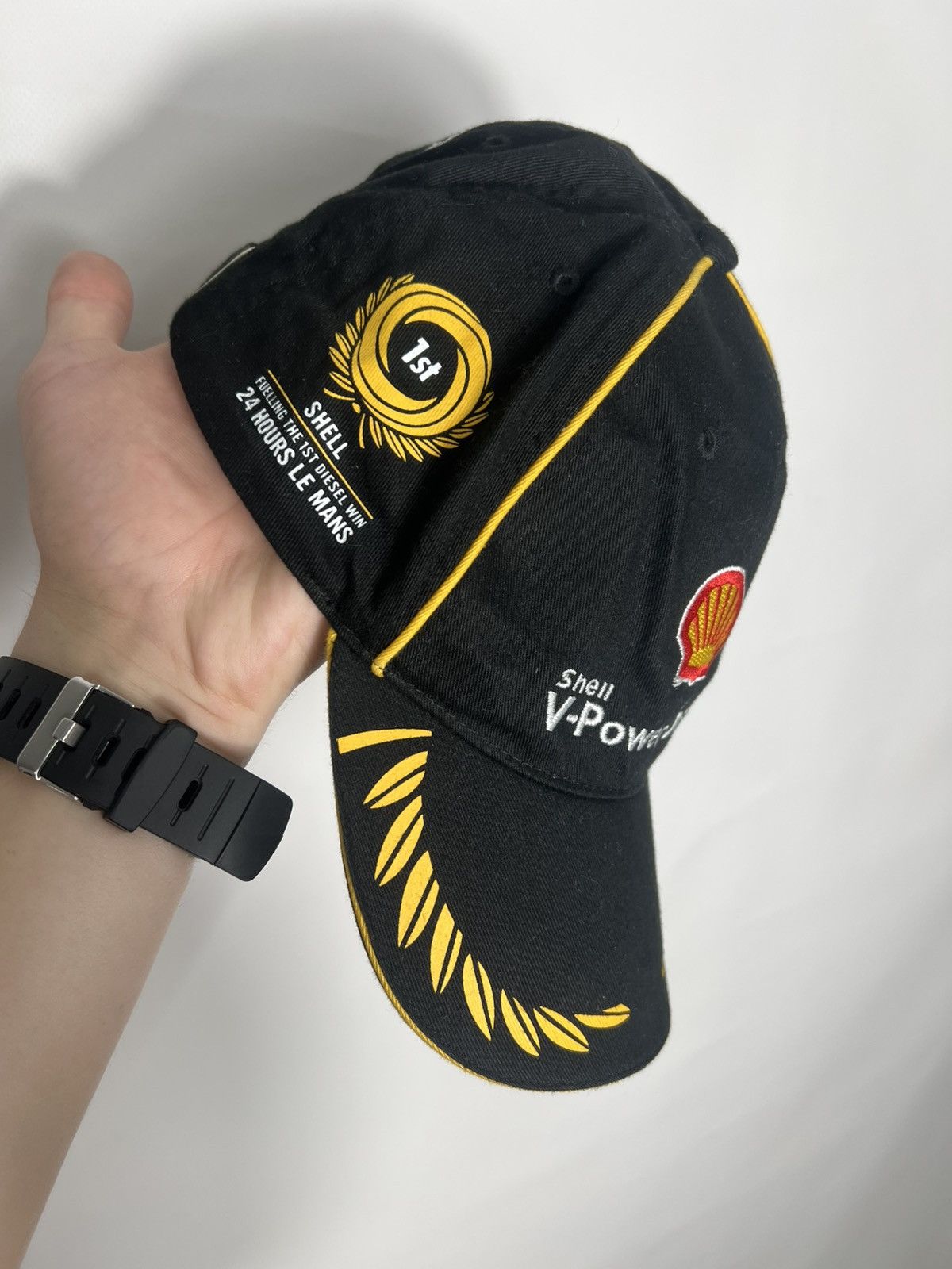 Audi Vintage streetwear racing Shell V-Power Diesel Audi hat cap Size ONE SIZE - 4 Thumbnail