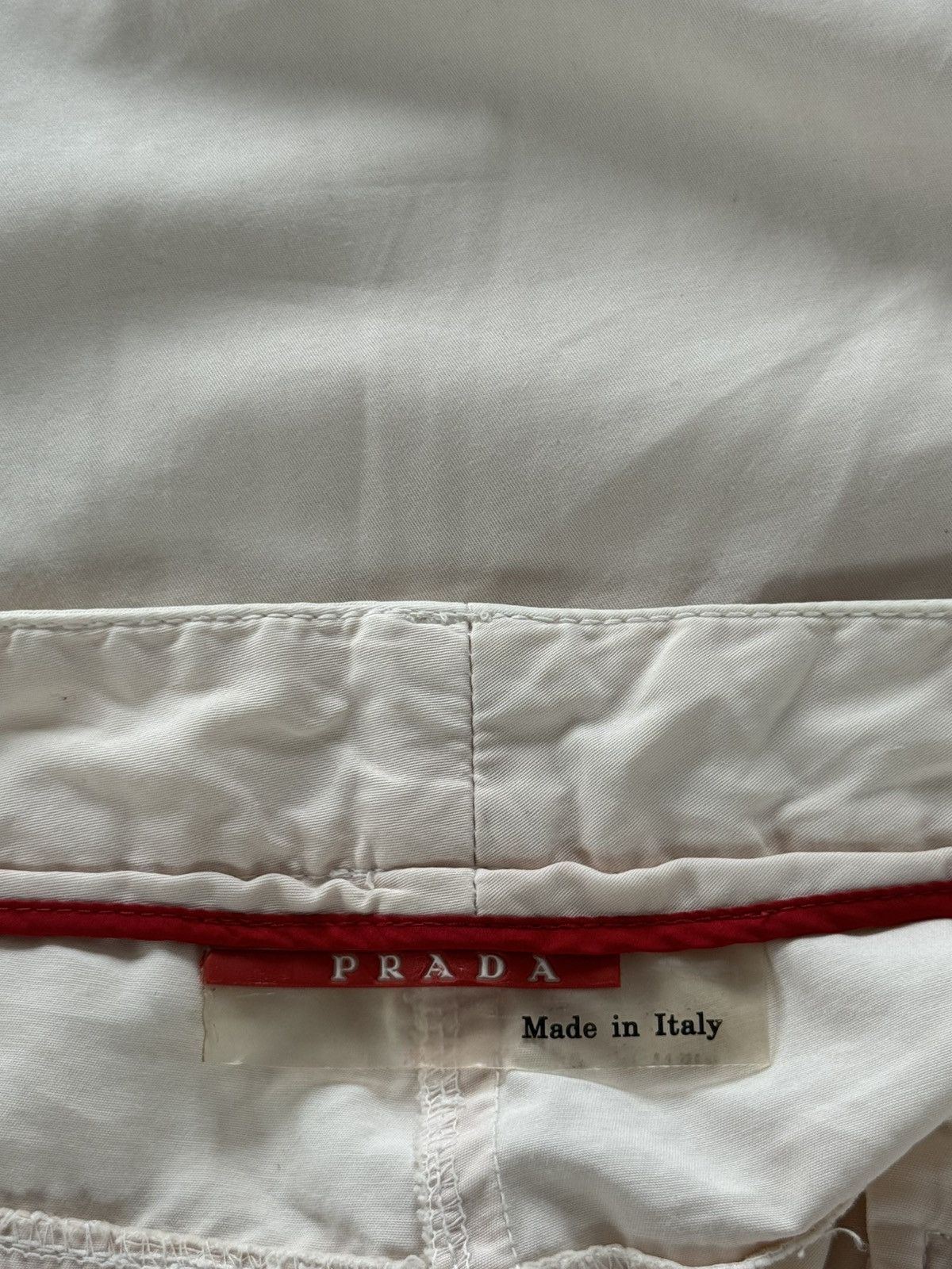 Prada Prada 00s Vintage Glamour Cargo Pants - Baggy Fit Size 34" / US 12 / IT 48 - 10 Thumbnail