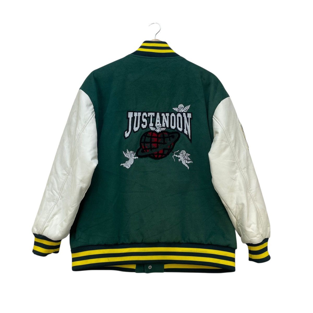 Japanese Brand Japanese Brand Justanoon Varsity Jacket Size US M / EU 48-50 / 2 - 2 Thumbnail