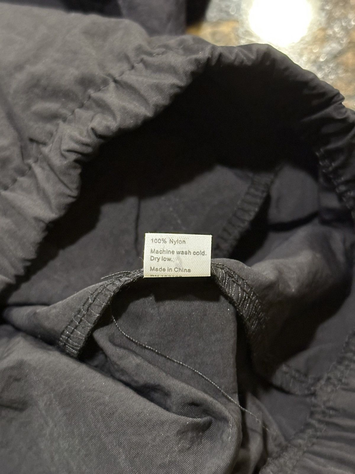 Yeezy Yeezy WB-01 04 Logo Black Windbreaker Nylon Zip Jacket Size US M / EU 48-50 / 2 - 8 Thumbnail
