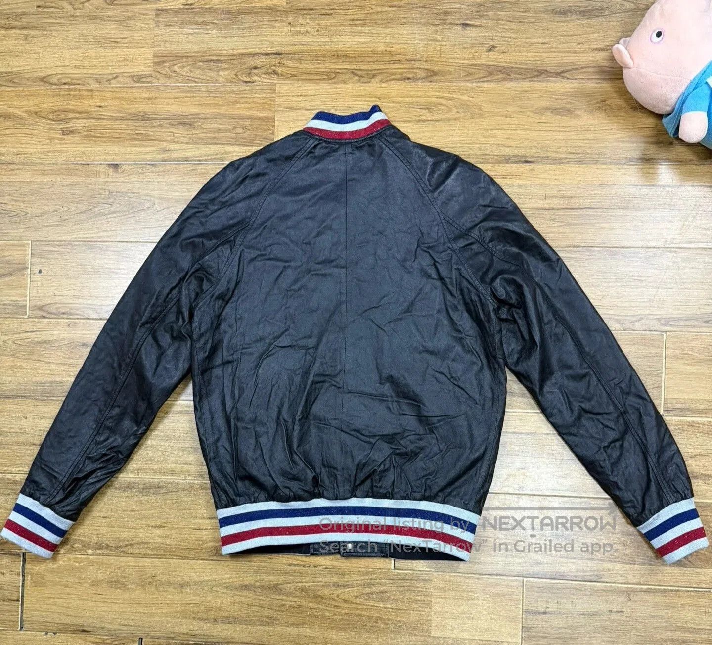 Palm Angels Palm Angels Men's Casual Leather Jacket. Size US M / EU 48-50 / 2 - 2 Thumbnail