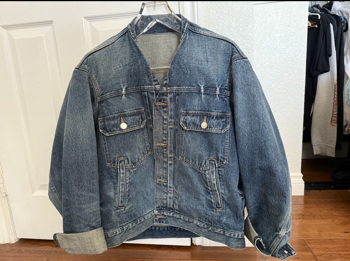 Maison MIHARA YASUHIRO Maison Mihara Yasuhiro Denim Jacket Size US S / EU 44-46 / 1 - 3 Thumbnail