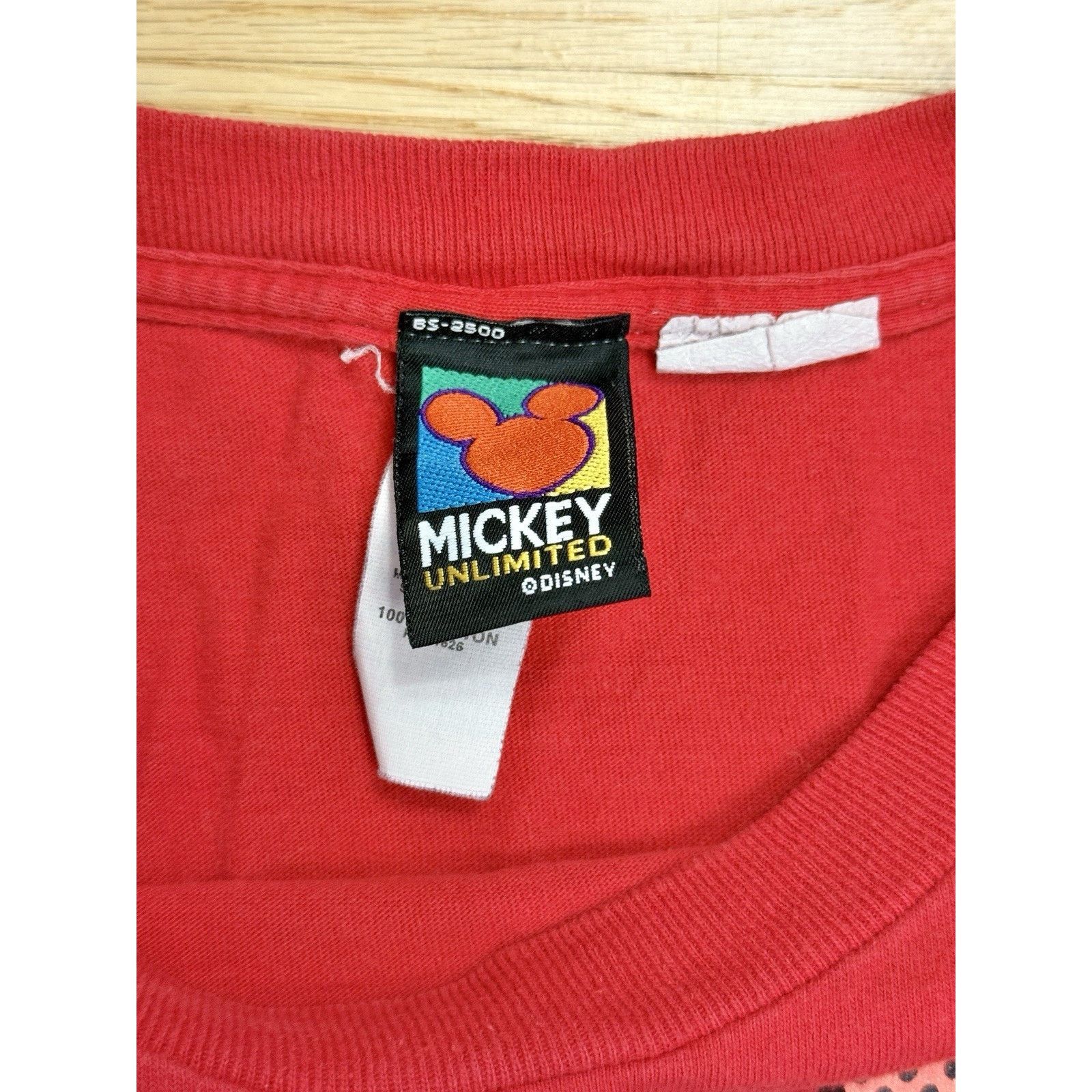 Mickey Unlimited Vintage 90s Mickey Mouse T-shirt 2XL USA Minnie Mouse VTG Size US XXL / EU 58 / 5 - 4 Thumbnail