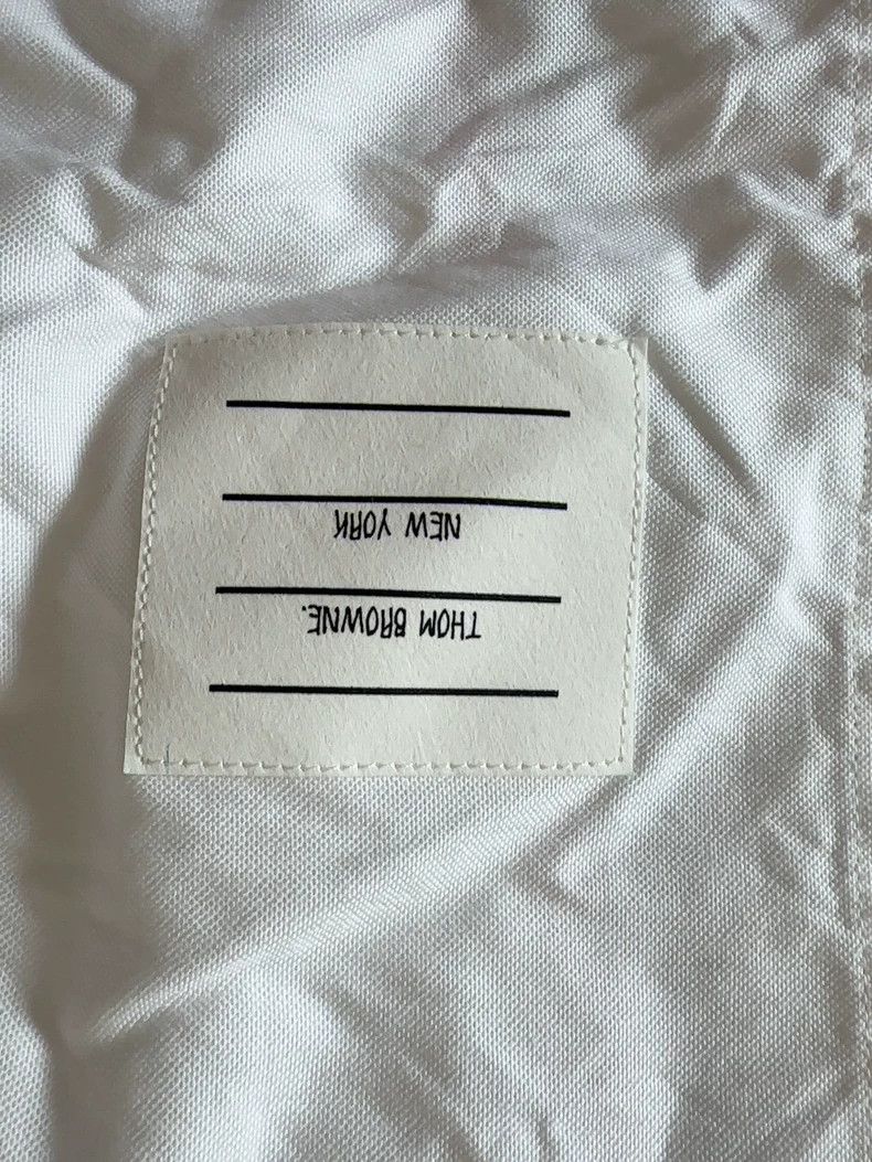 Thom Browne Thom Browne White shirt Size US XXS / EU 40 - 6 Thumbnail
