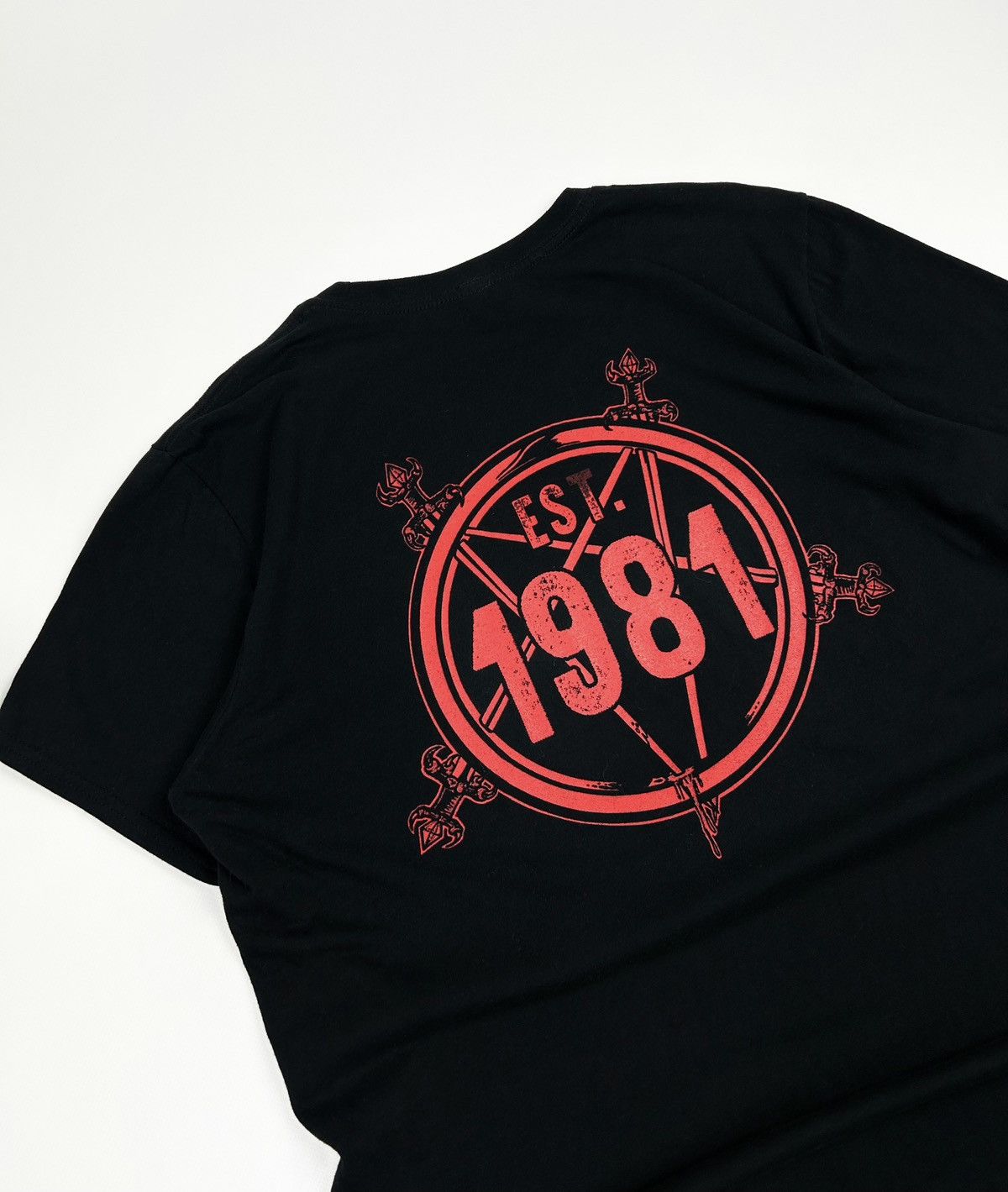 Slayer Vintage Slayer Pentagram Logo tee Size US L / EU 52-54 / 3 - 4 Thumbnail