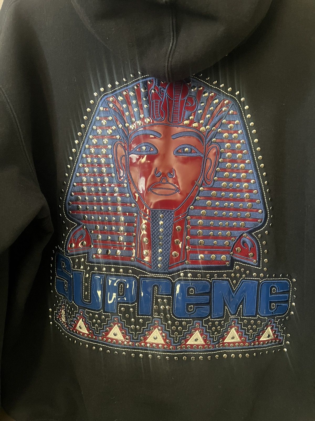 Supreme FW20 Studded Pharaoh Hoodie Size US M / EU 48-50 / 2 - 2 Thumbnail