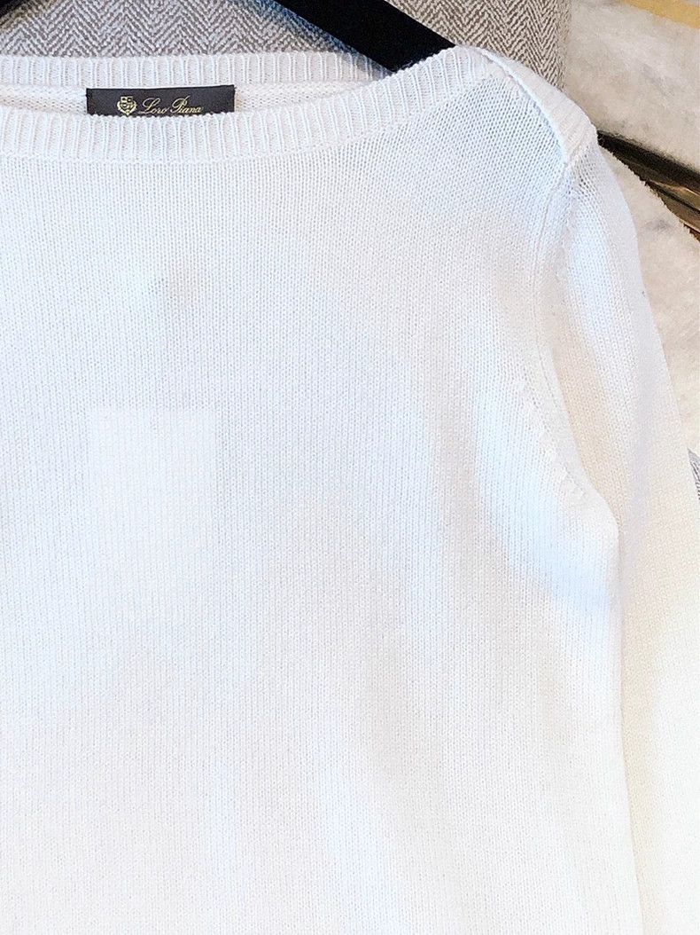 Loro Piana LORO PIANA Color striped cashmere knit sweater top Size M / US 6-8 / IT 42-44 - 3 Thumbnail