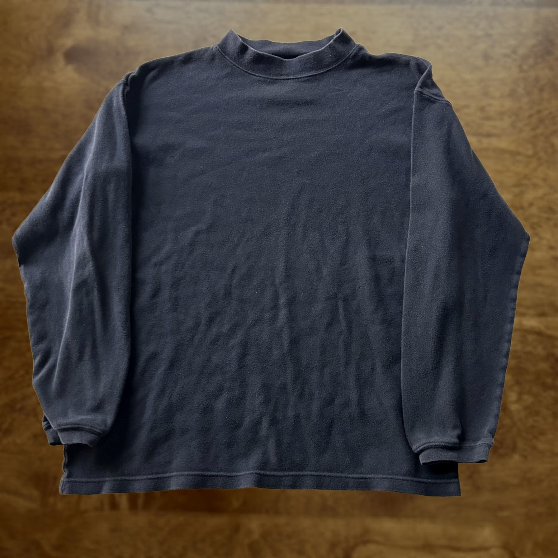 American Eagle Outfitters VINTAGE American Eagle Outfitters Sweatshirt Mens M Black Mock Neck Sweatshirt Size US M / EU 48-50 / 2 - 1 Thumbnail