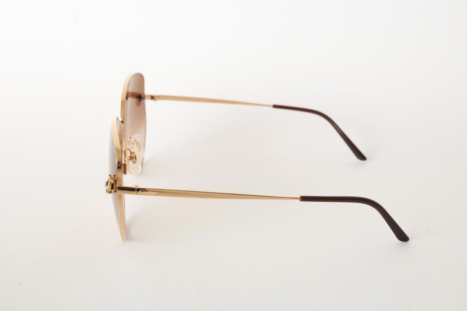 Cartier New Cartier eyewear optical sunglasses CT0400S 002 gold Size ONE SIZE - 4 Thumbnail