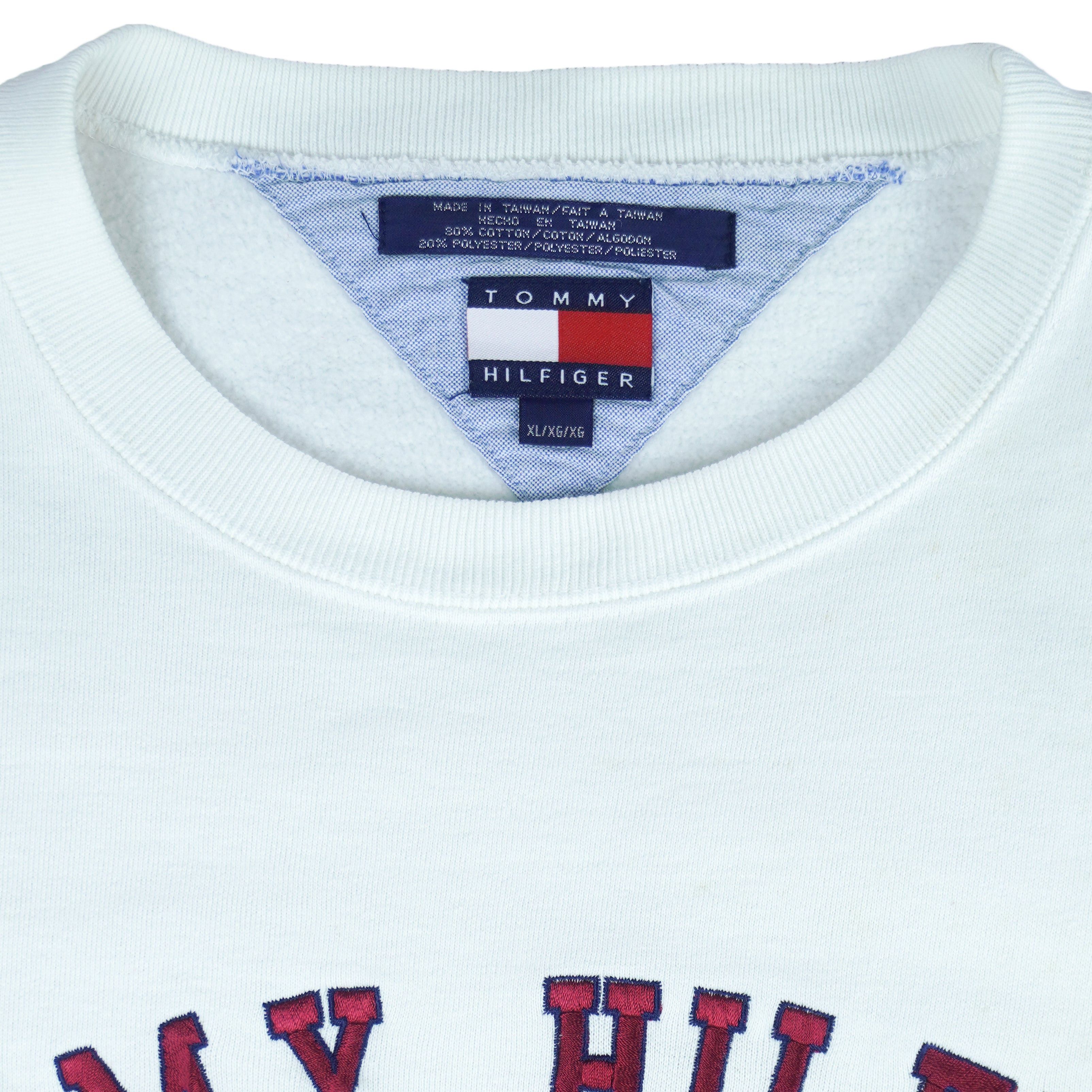 Tommy Hilfiger Division 042 Athletics Crew Neck Sweatshirt 1990s Size US L / EU 52-54 / 3 - 6 Thumbnail