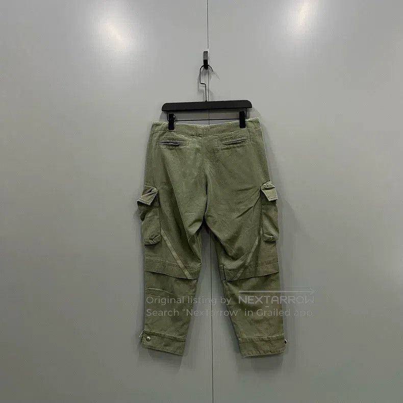 Greg Lauren Greg Lauren size M Green Drawstring Casual Pants Size US 27 - 2 Thumbnail
