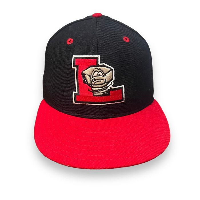 Vintage Vintage Lansing Lugnuts MILB New Era Fitted Hat Made in USA