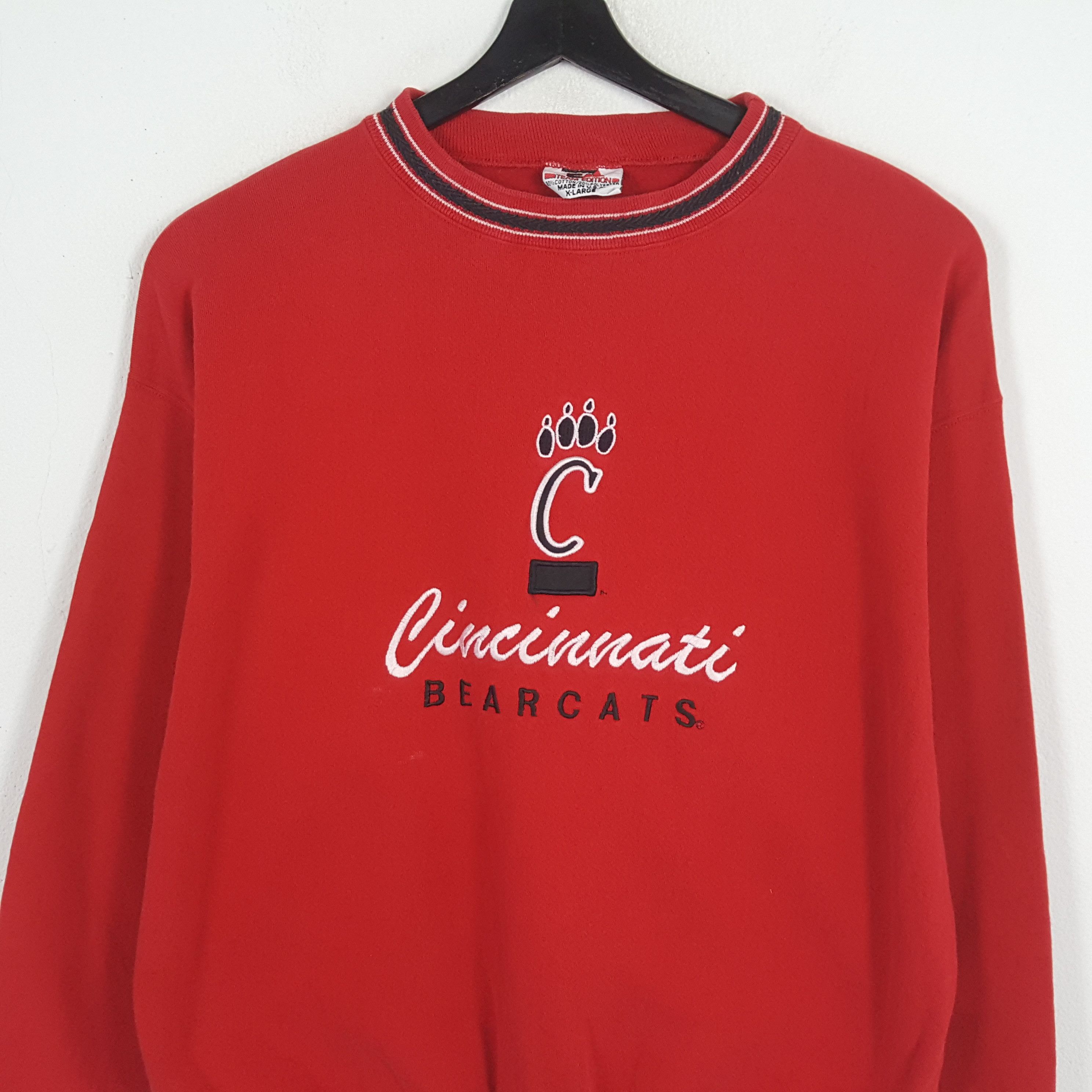 NFL × Vintage CINCINNATI BEARCATS American Football Team Sweatshirt Size US L / EU 52-54 / 3 - 2 Thumbnail