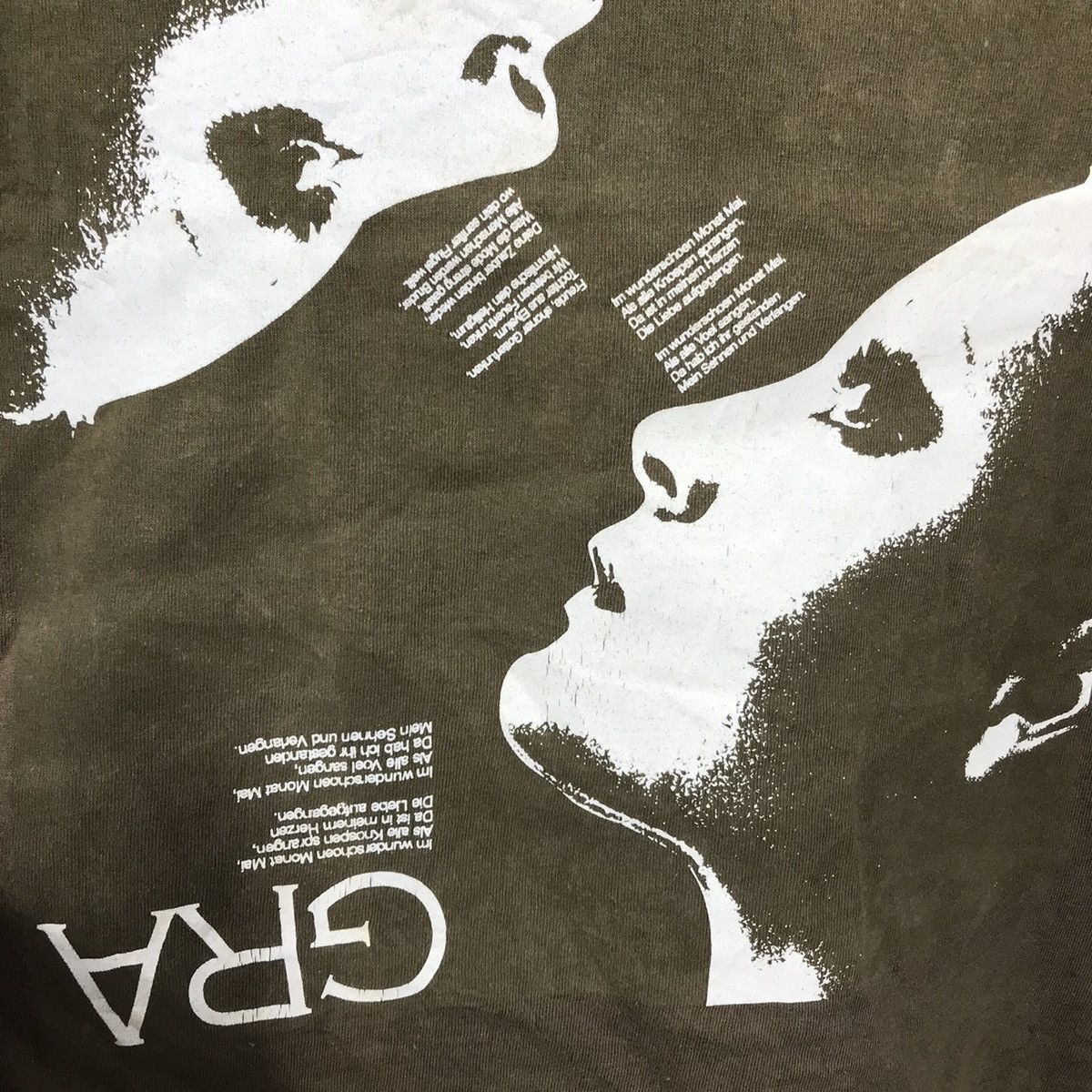Hysteric Glamour Japanese Poem inspired sade GRA by graniph Shirt Size US L / EU 52-54 / 3 - 4 Thumbnail