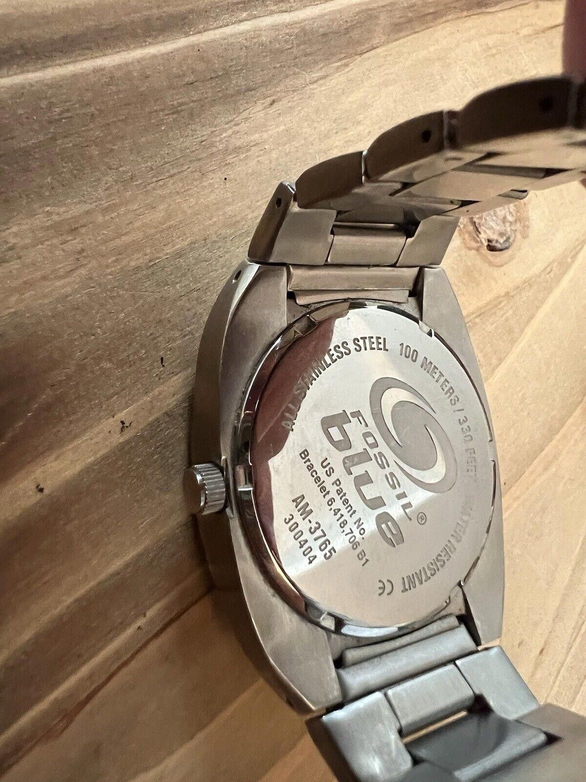 Fossil Fossil Blue Am-3765 New Battery Size ONE SIZE - 6 Thumbnail