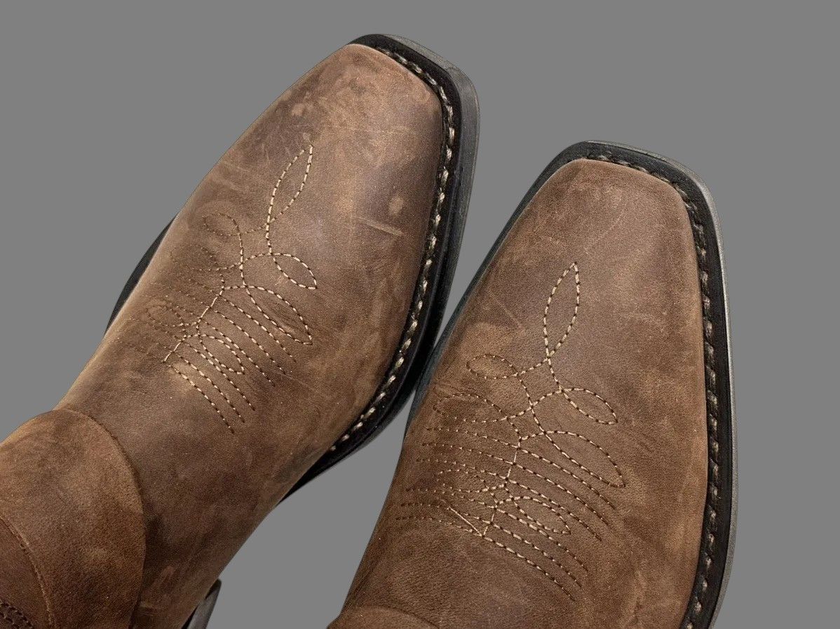 Dirk Bikkembergs Vintage Western Brown Ankle Boots Menswear Size 40 Size US 7 / EU 40 - 11 Thumbnail