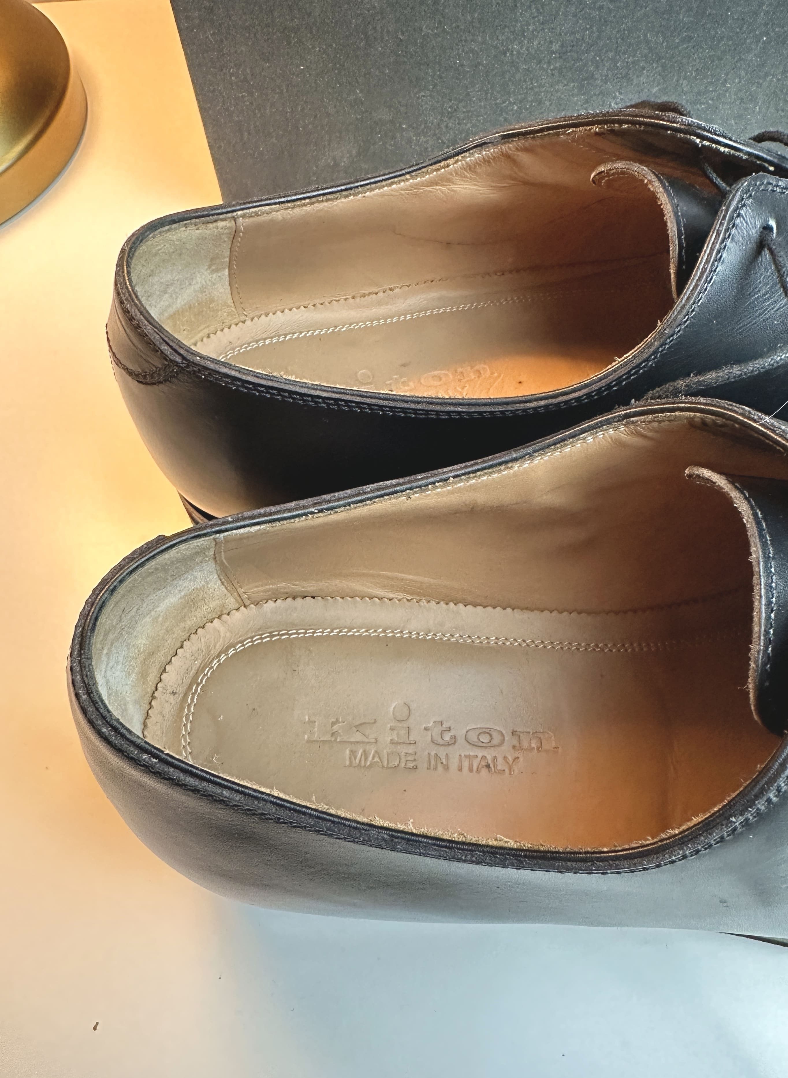 Kiton Men's oxford shoes Kiton Size US 11 / EU 44 - 6 Thumbnail