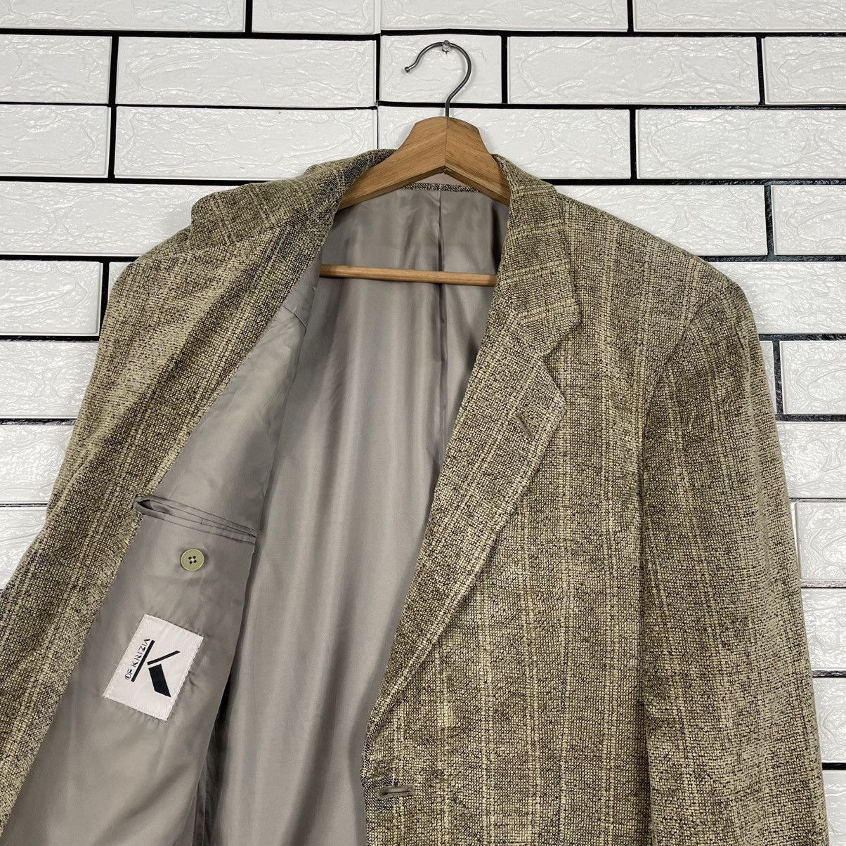 Krizia Uomo Krizia Striped Wool Blazer Jacket Size US M / EU 48-50 / 2 - 10 Thumbnail