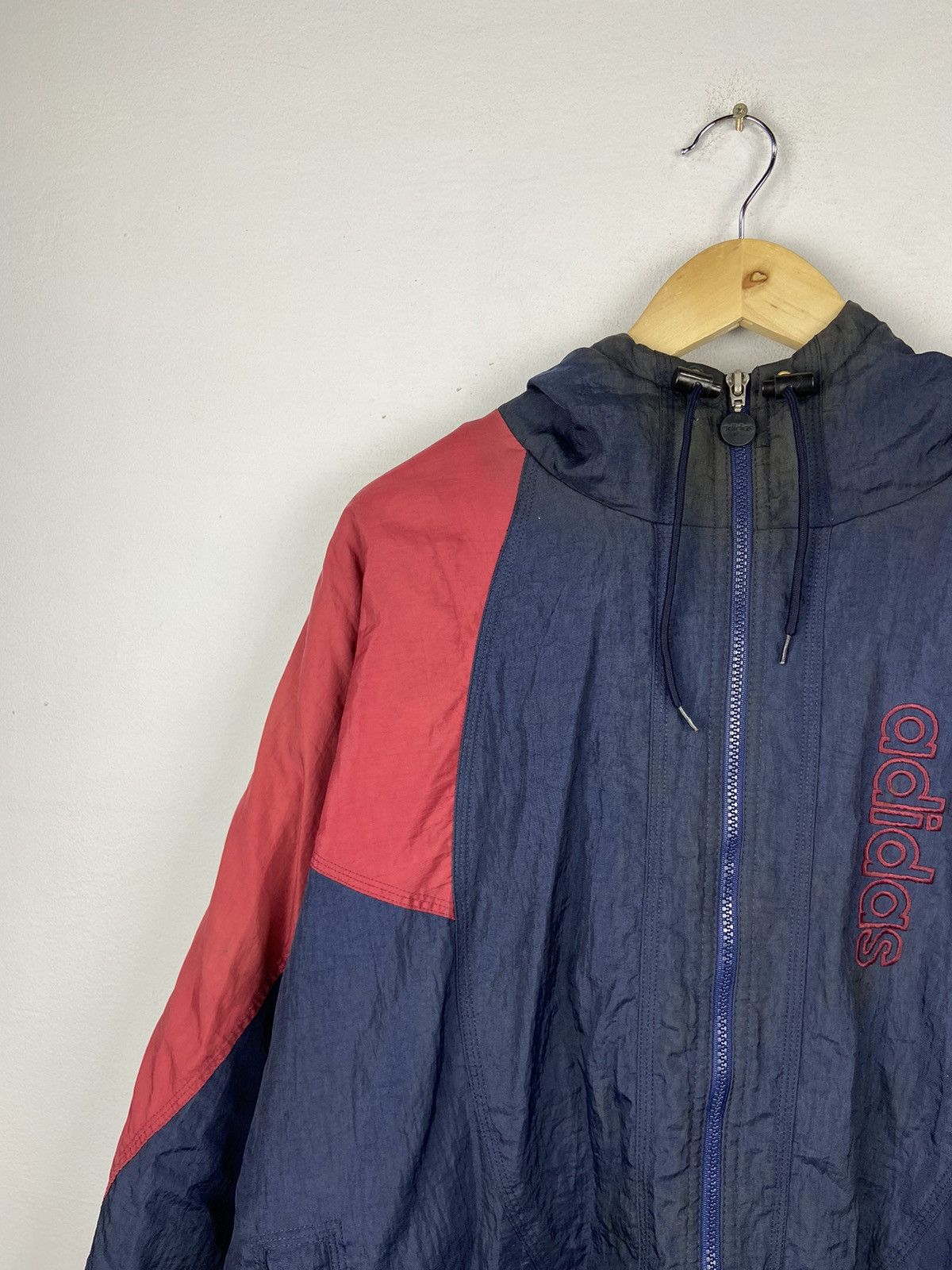 Adidas × Descente × Vintage Vintage Adidas 90s Descente Bomber Jacket Size US L / EU 52-54 / 3 - 4 Thumbnail