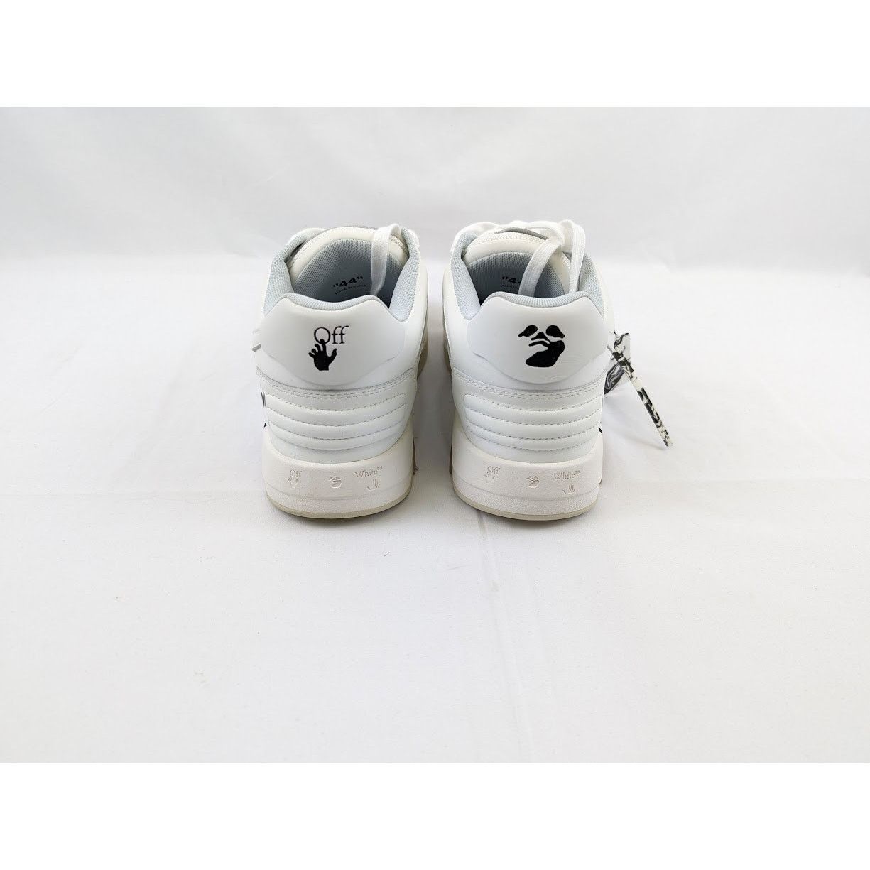 Off-White o1rshd1 Out Of Office Calf Low-Top Sneakers in White Size US 11 / EU 44 - 19 Thumbnail