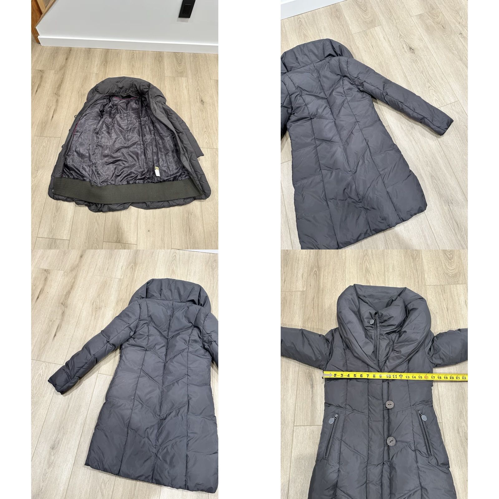 Elie Tahari VINTAGE Elie Tahari Puffer Coat XS Women Coat Gray Puffer Jacket XS Womens Size XS / US 0-2 / IT 36-38 - 8 Thumbnail