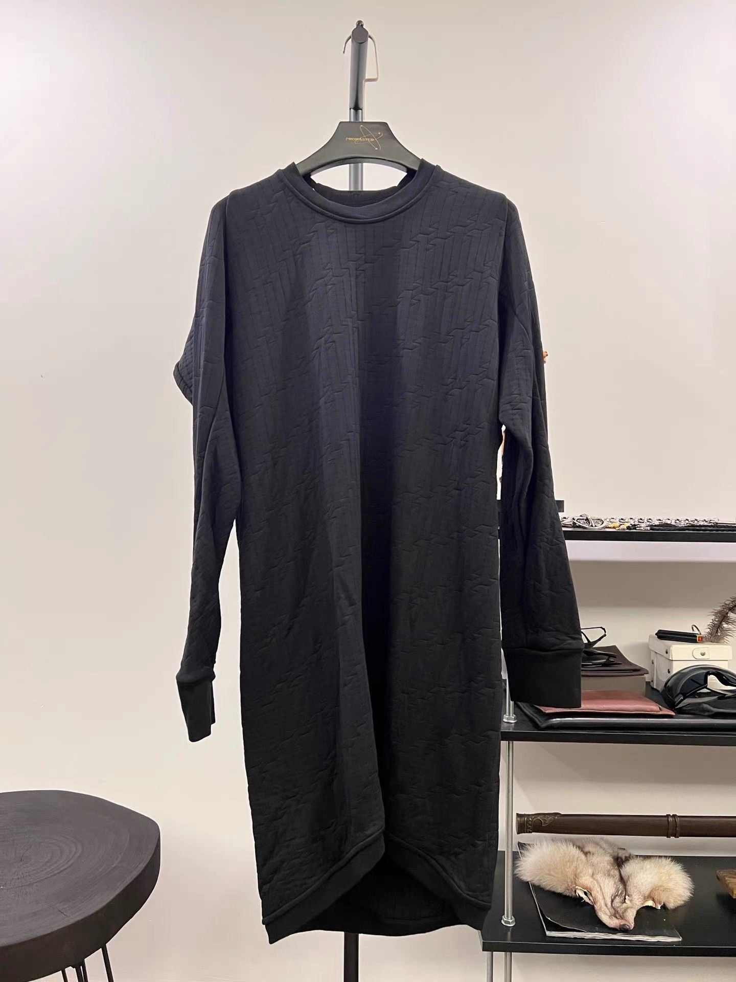 11 By Boris Bidjan Saberi 11by BBS Raw Edge Long Pullover K35 Size US XL / EU 56 / 4 - 2 Thumbnail
