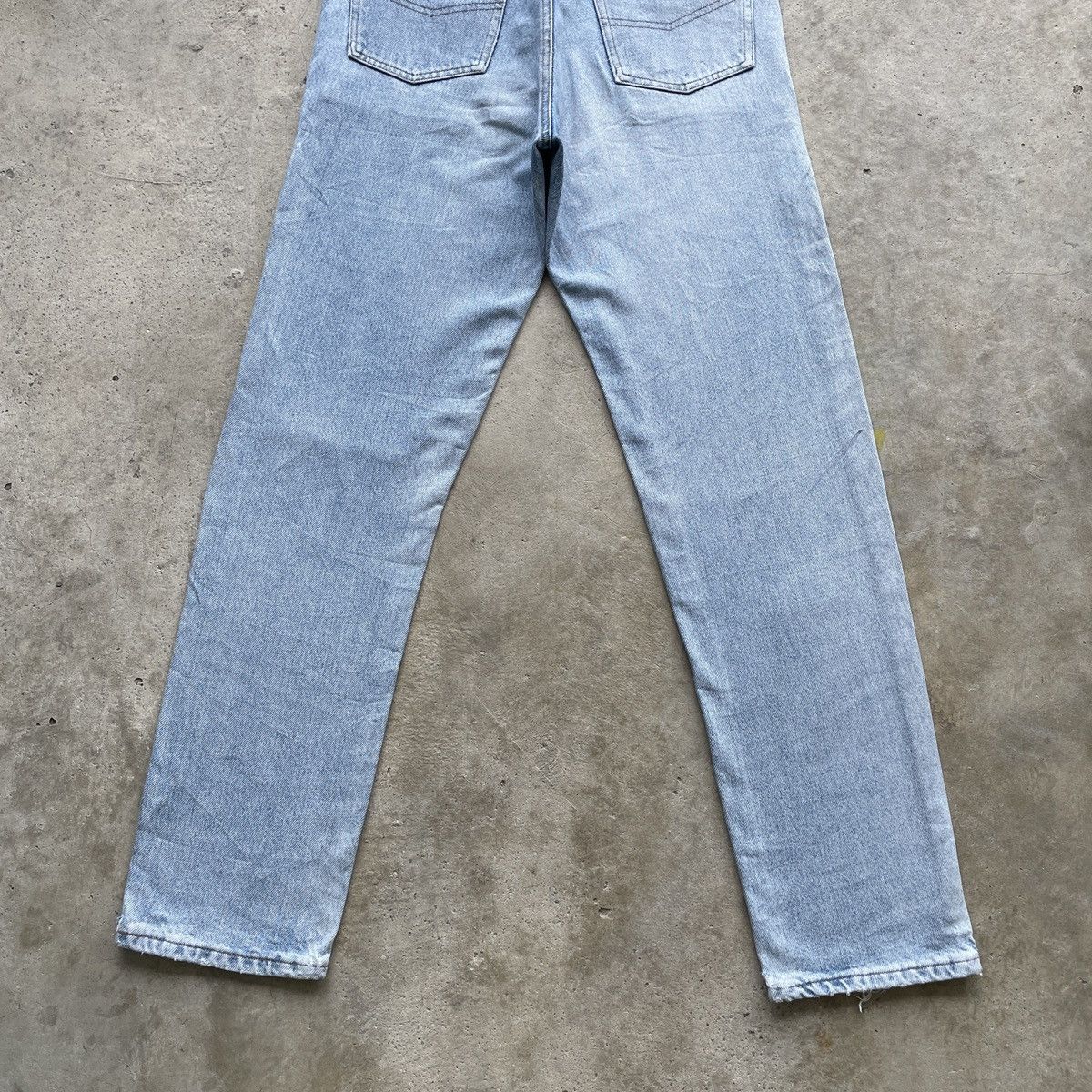 Benetton Vintage Benetton Formula 1 Wash Jeans Faded Distressed Pants Size US 27 - 10 Thumbnail
