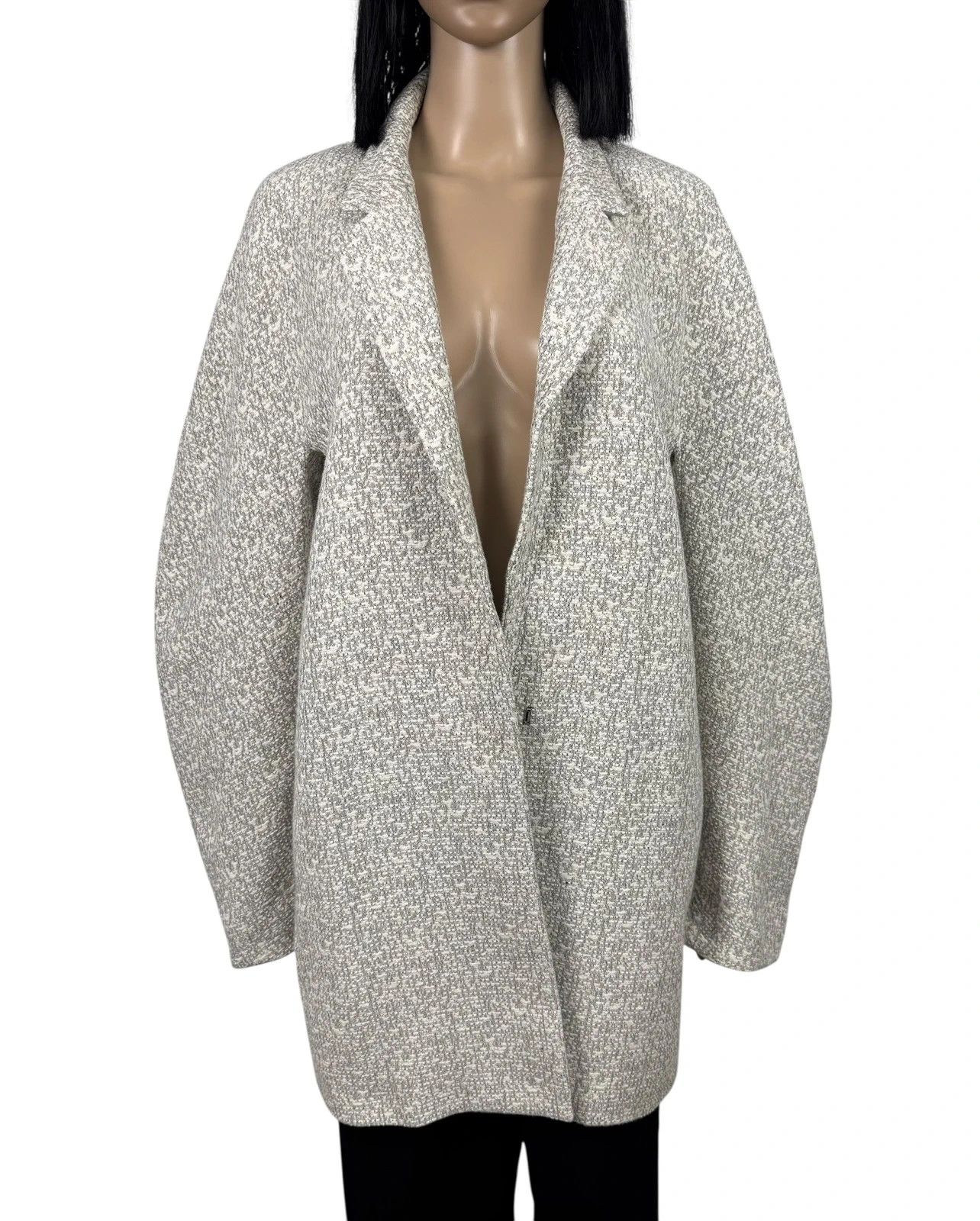 Joseph Joseph Phill Tweed Richter Coat Cotton Viscose size 42 Size M / US 6-8 / IT 42-44 - 2 Thumbnail