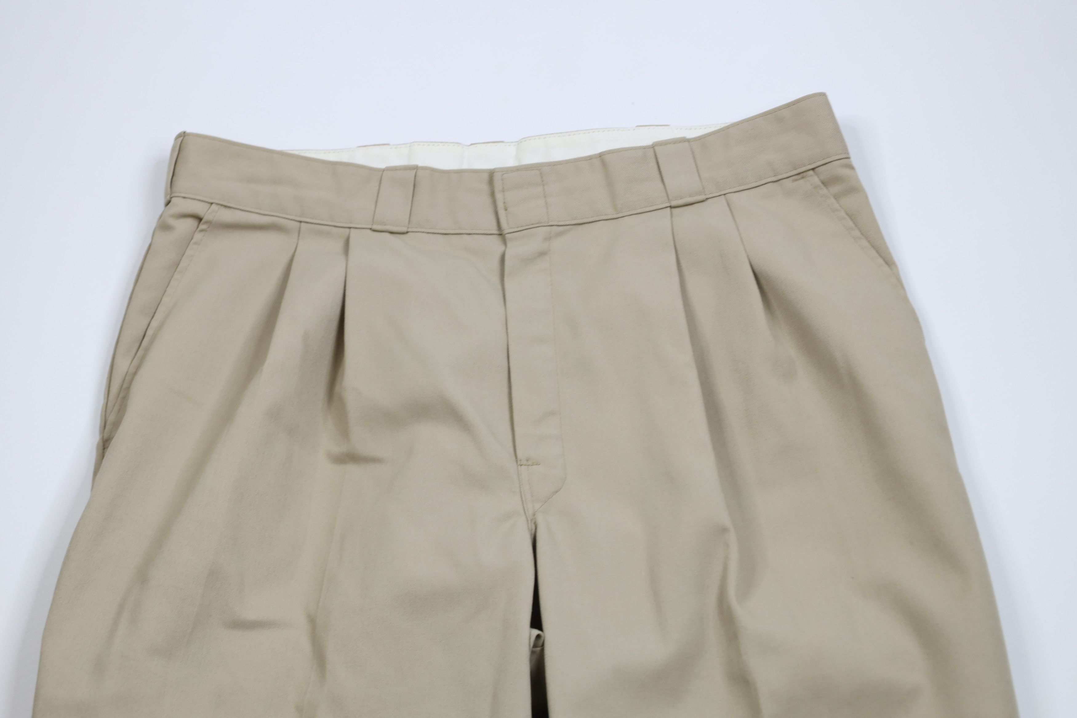 Dickies × Vintage Vintage 90s Dickies Mechanic Wide Leg Chino Pants USA Size US 38 / EU 54 - 2 Thumbnail