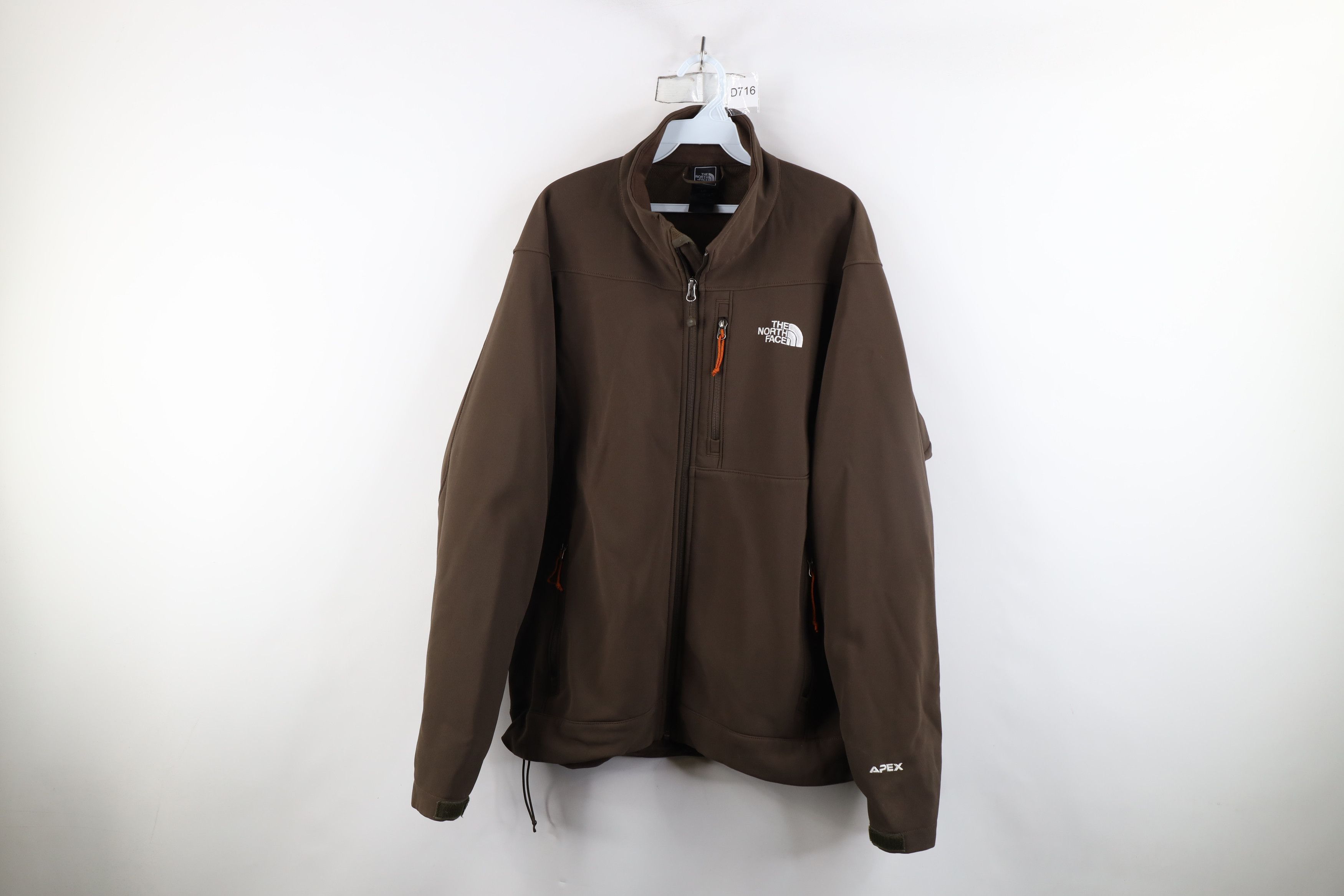 The North Face × Vintage Vintage The North Face Fleece Lined Softshell Jacket Brown Size US L / EU 52-54 / 3 - 1 Thumbnail